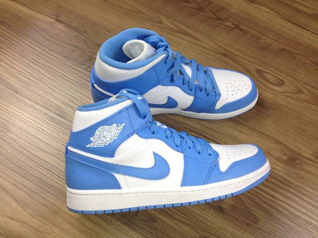 Air Jordan 1 Mid UNC 554724-106 Nicesnk