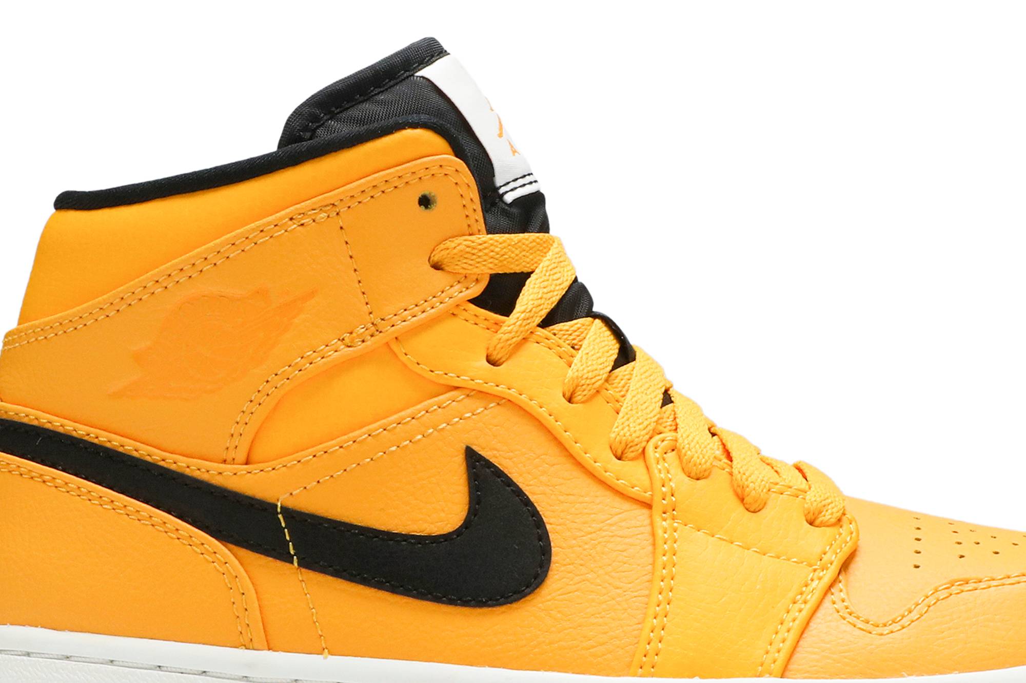 Air Jordan 1 Mid ‘University Gold’ Black 554724-700