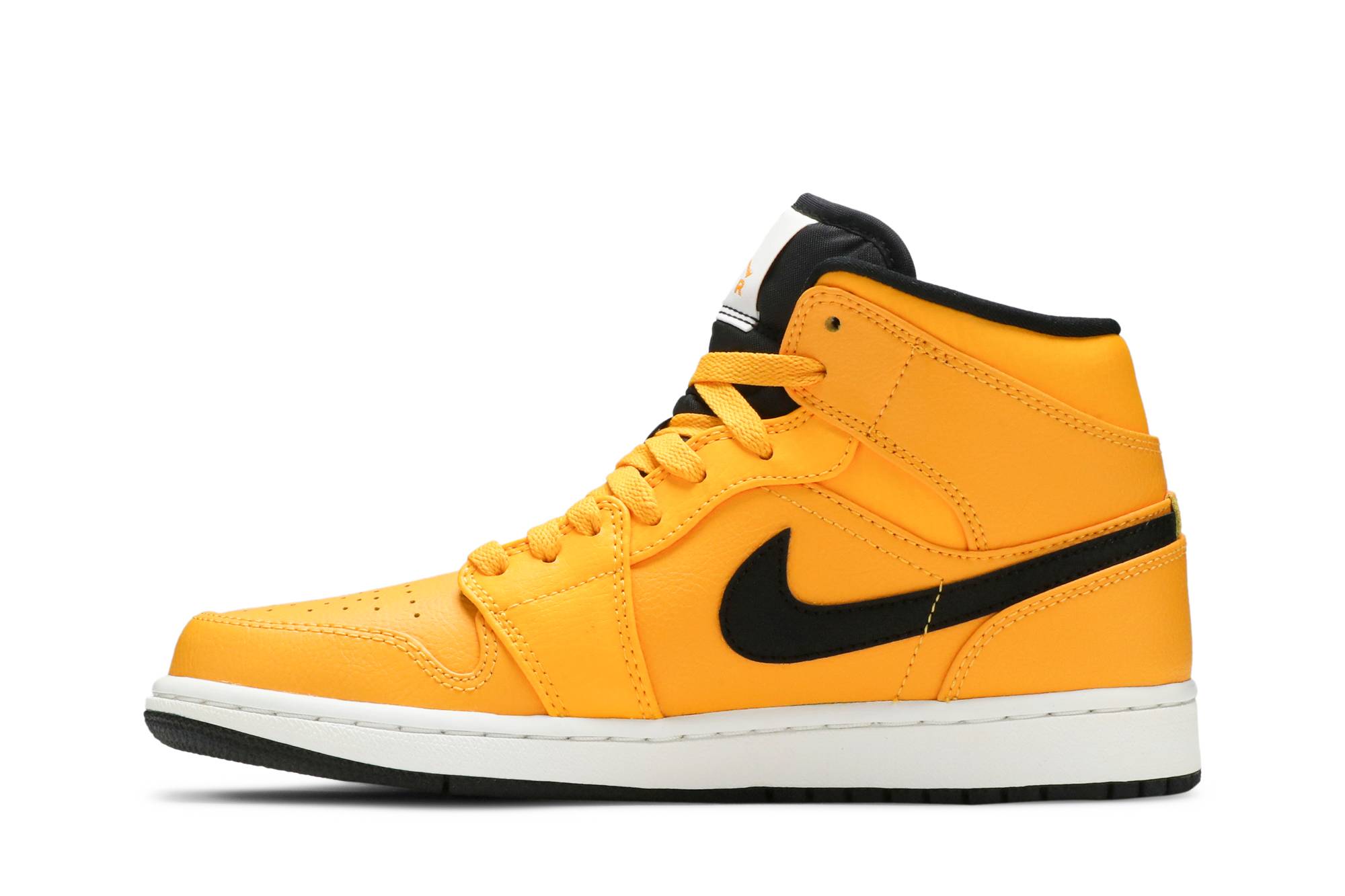 Air Jordan 1 Mid ‘University Gold’ Black 554724-700