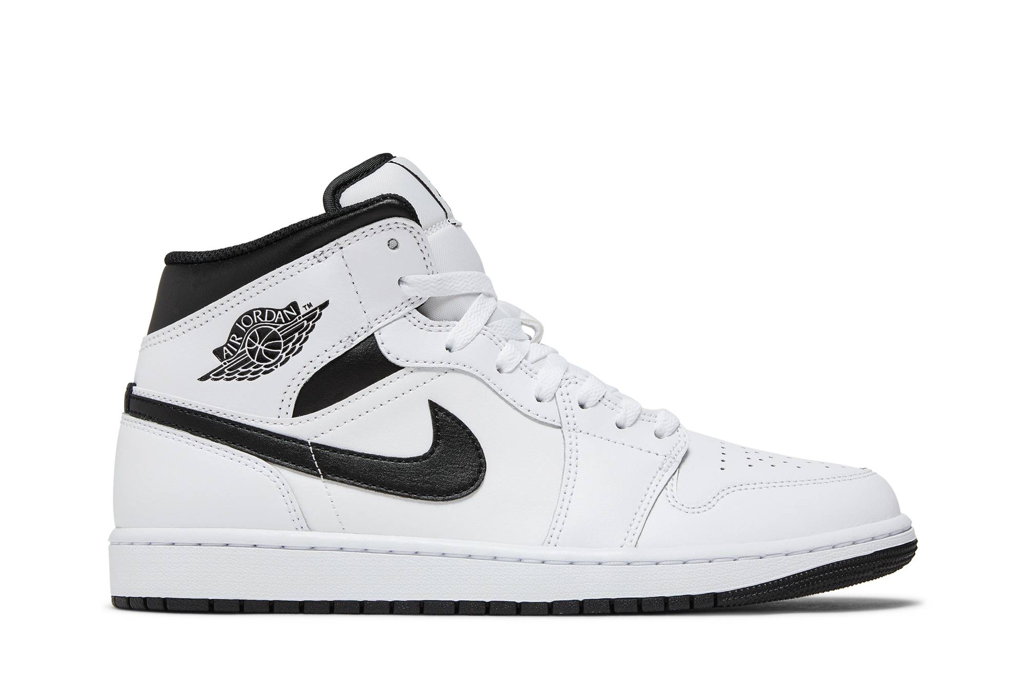 Air Jordan 1 Mid ‘White Black’ DQ8426-132