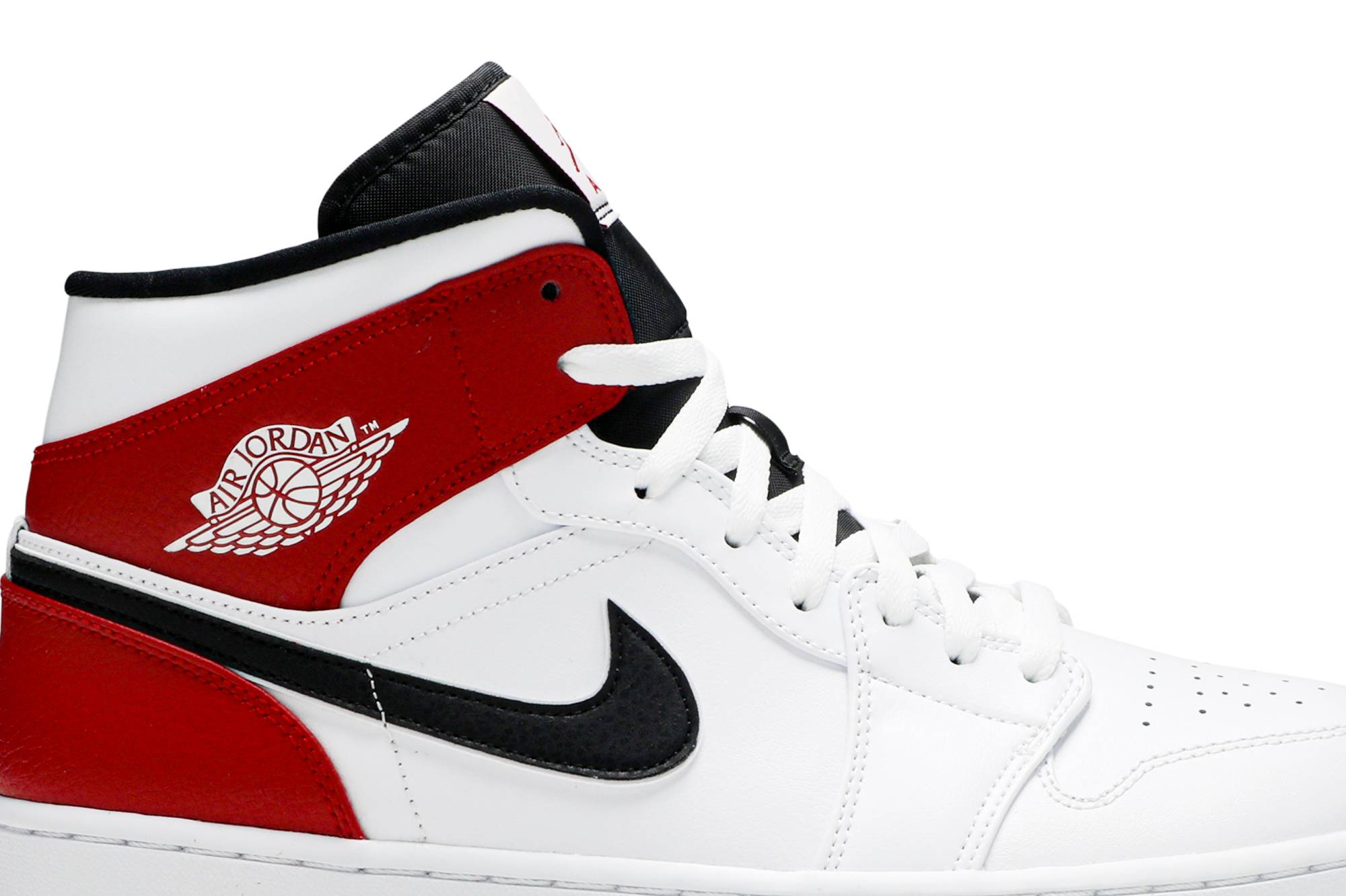 Air Jordan 1 Mid White Chicago 554724-116 Nicesnk