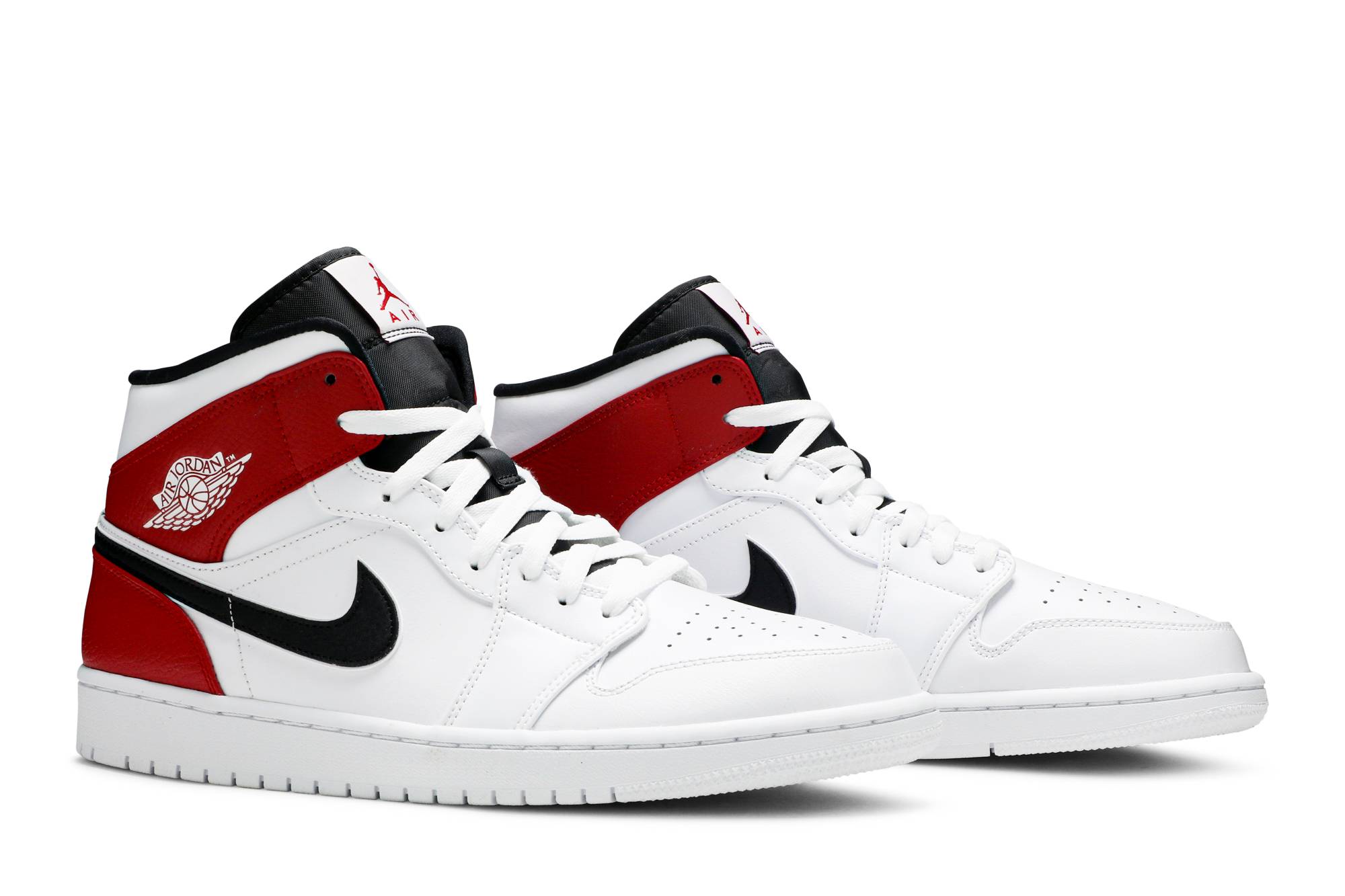 Air Jordan 1 Mid White Chicago 554724-116 Nicesnk