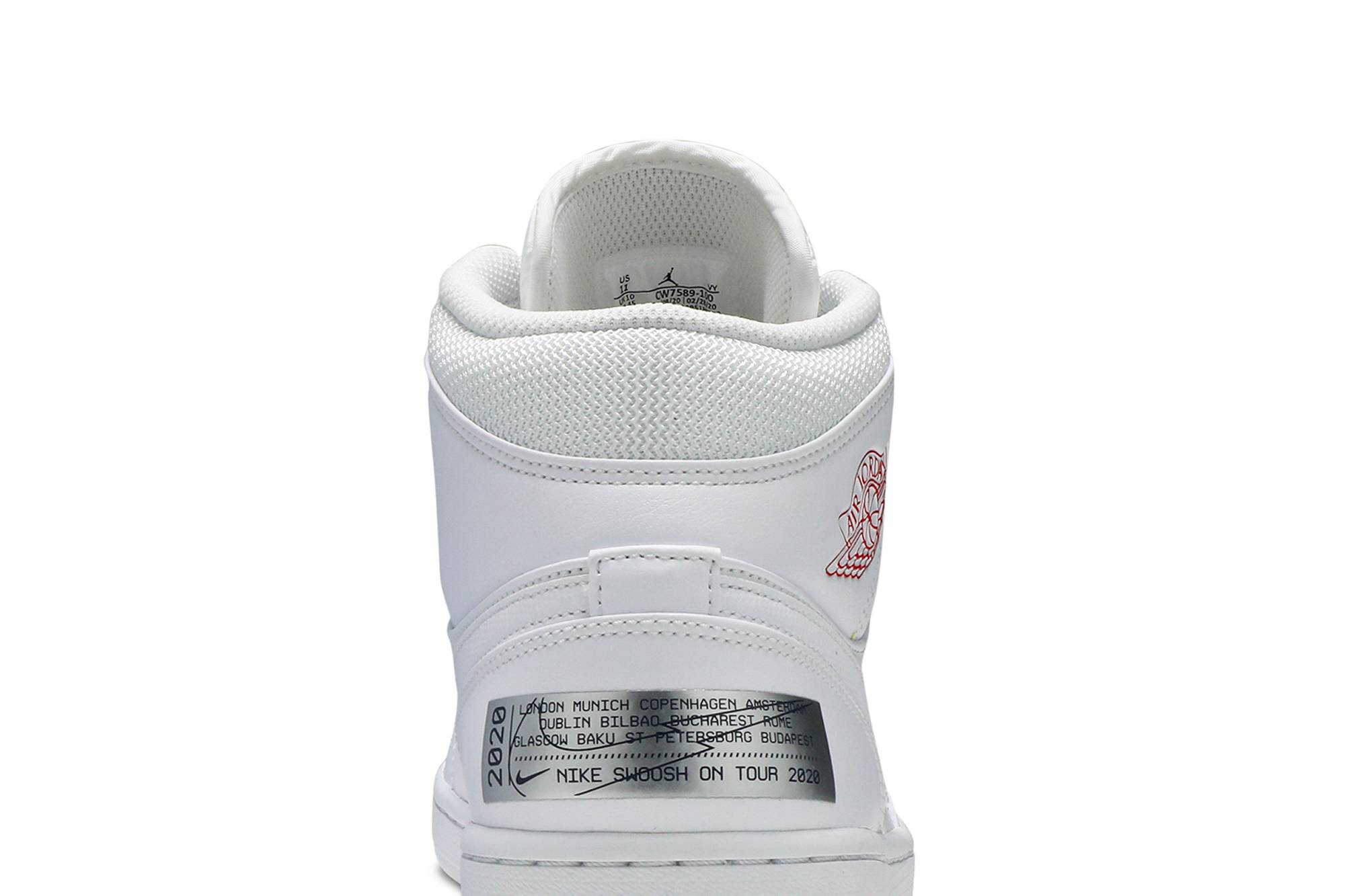 Air Jordan 1 Mid SE Euro Tour CW7589-100 Nicesnk