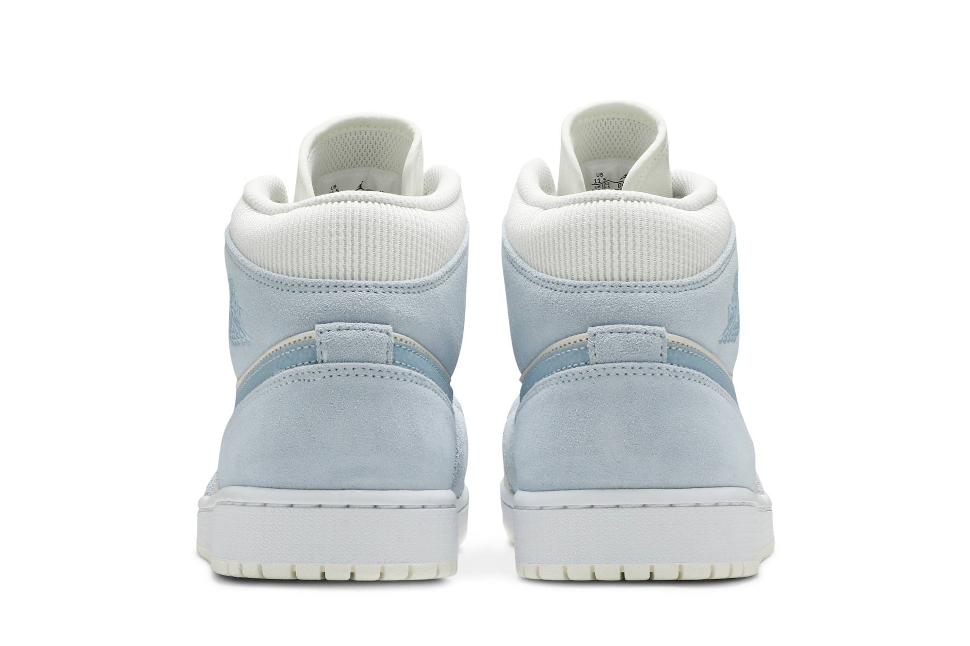 Air Jordan 1 Mid SE Sail Light Blue DA4666-100 Nicesnk