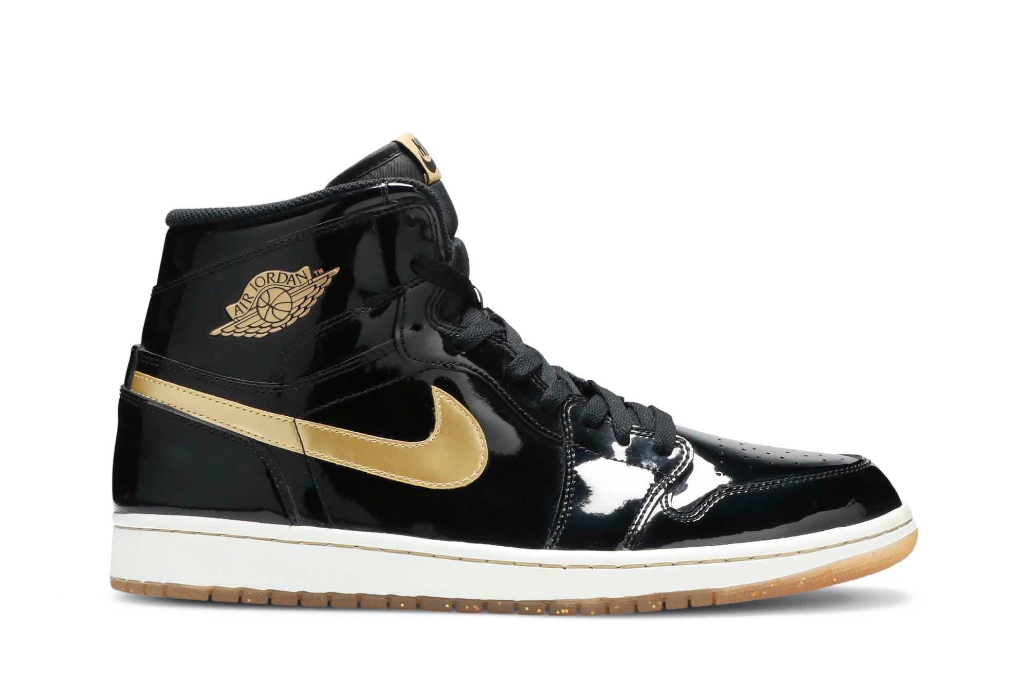 Air Jordan 1 Retro High OG Black Gold 555088-019 Nicesnk