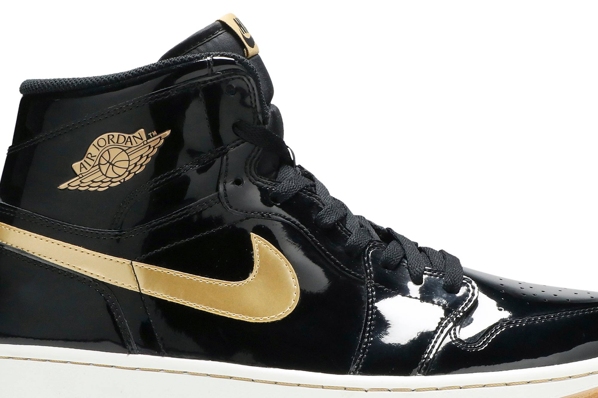 Air Jordan 1 Retro High OG Black Gold 555088-019 Nicesnk