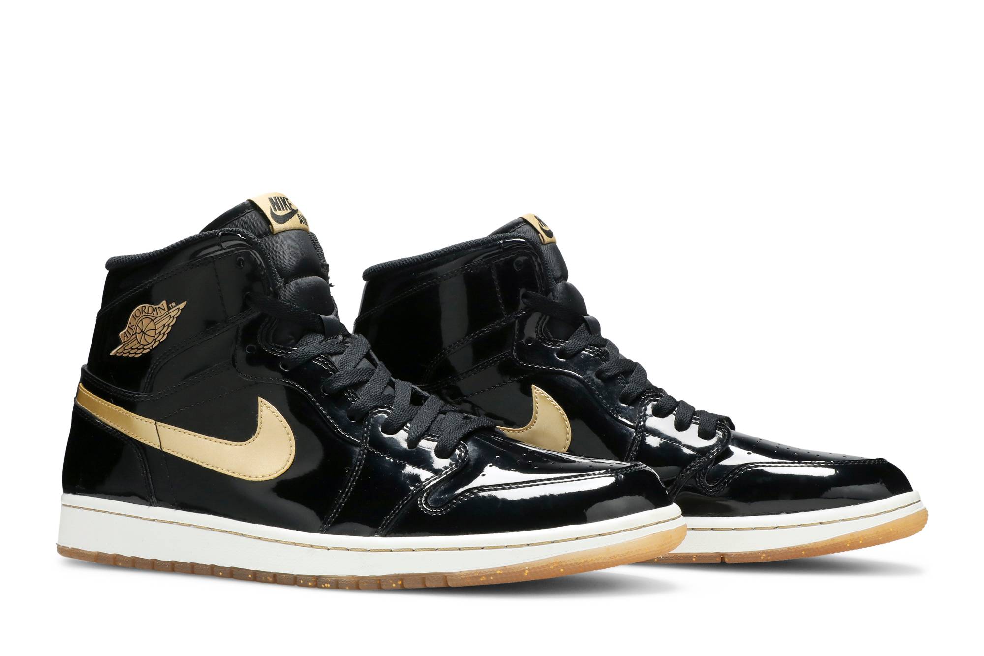 Air Jordan 1 Retro High OG Black Gold 555088-019 Nicesnk