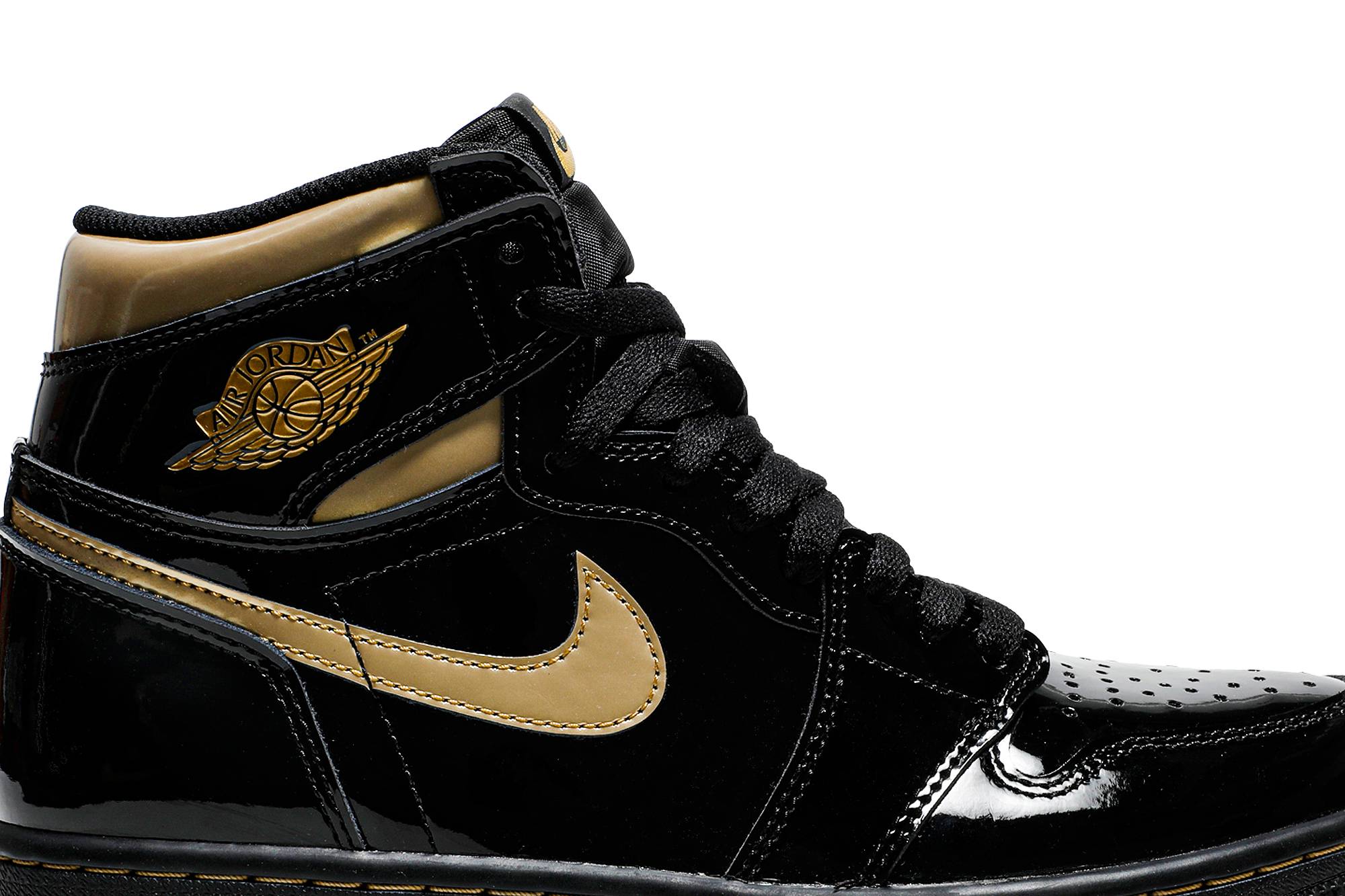 Air Jordan 1 Retro High OG ‘Black Metallic Gold’ 2020 555088-032