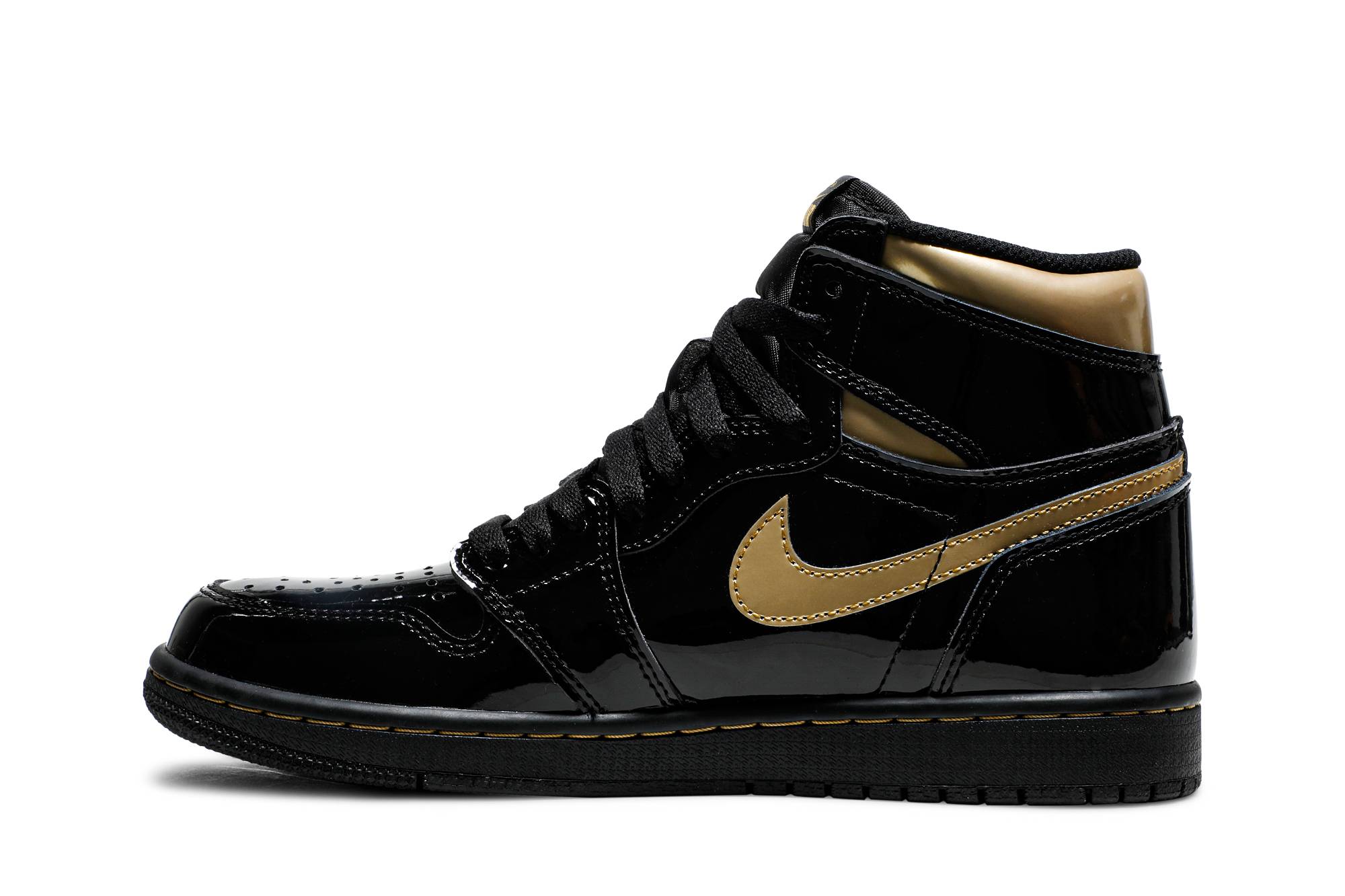 Air Jordan 1 Retro High OG ‘Black Metallic Gold’ 2020 555088-032