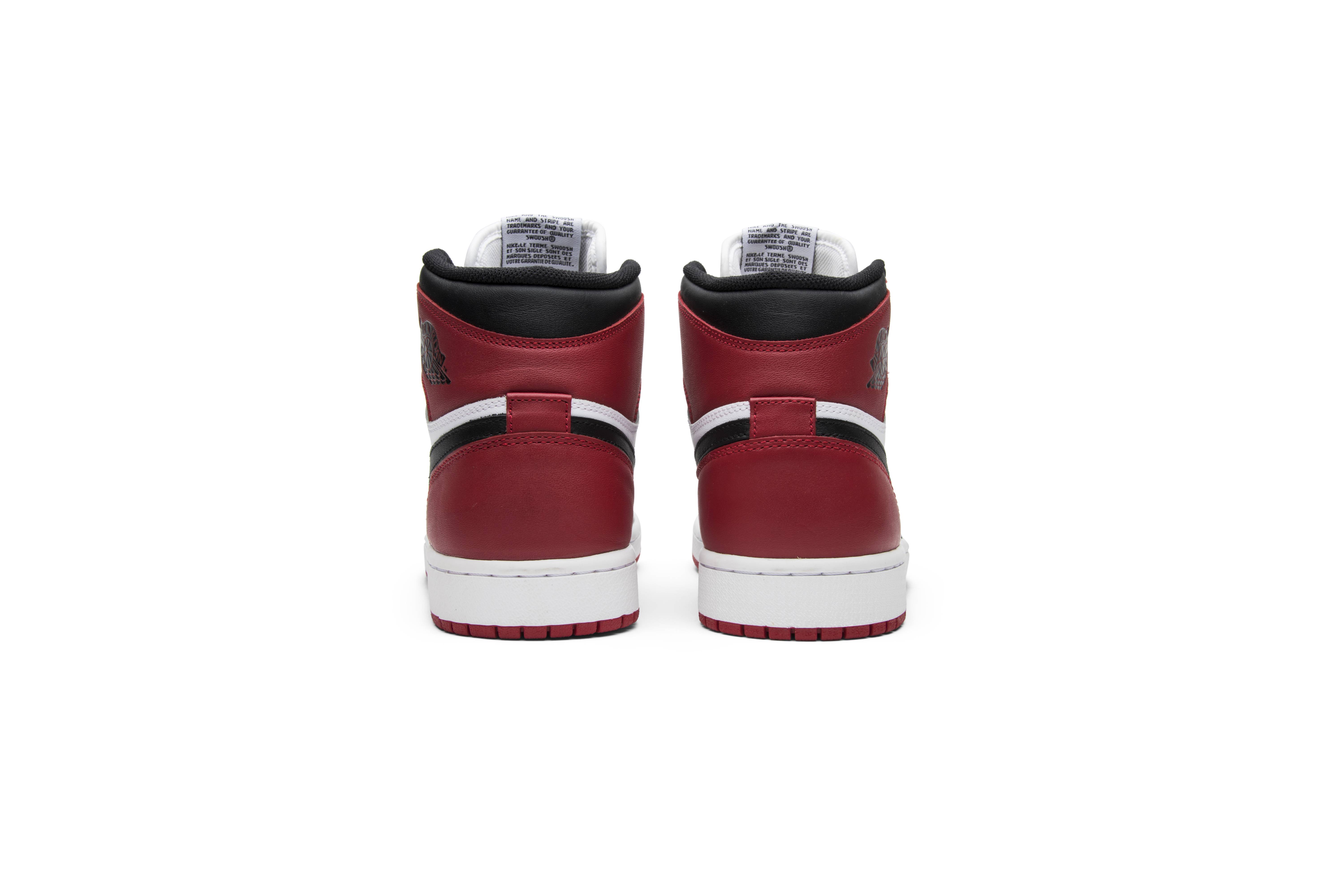 Air Jordan 1 Retro High OG Black Toe 2013 555088-184 Nicesnk