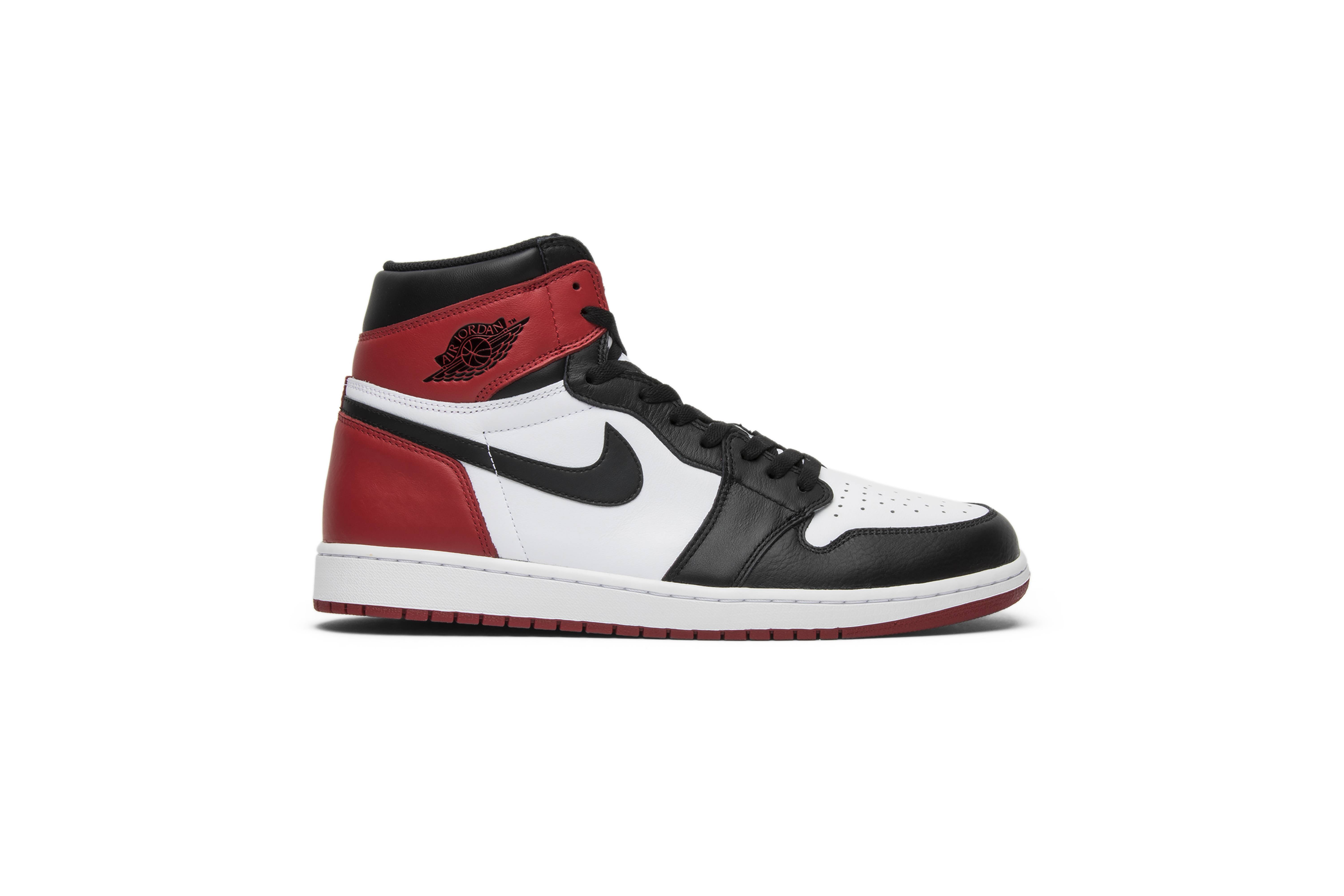 Air Jordan 1 Retro High OG Black Toe 2016 555088-125 Nicesnk