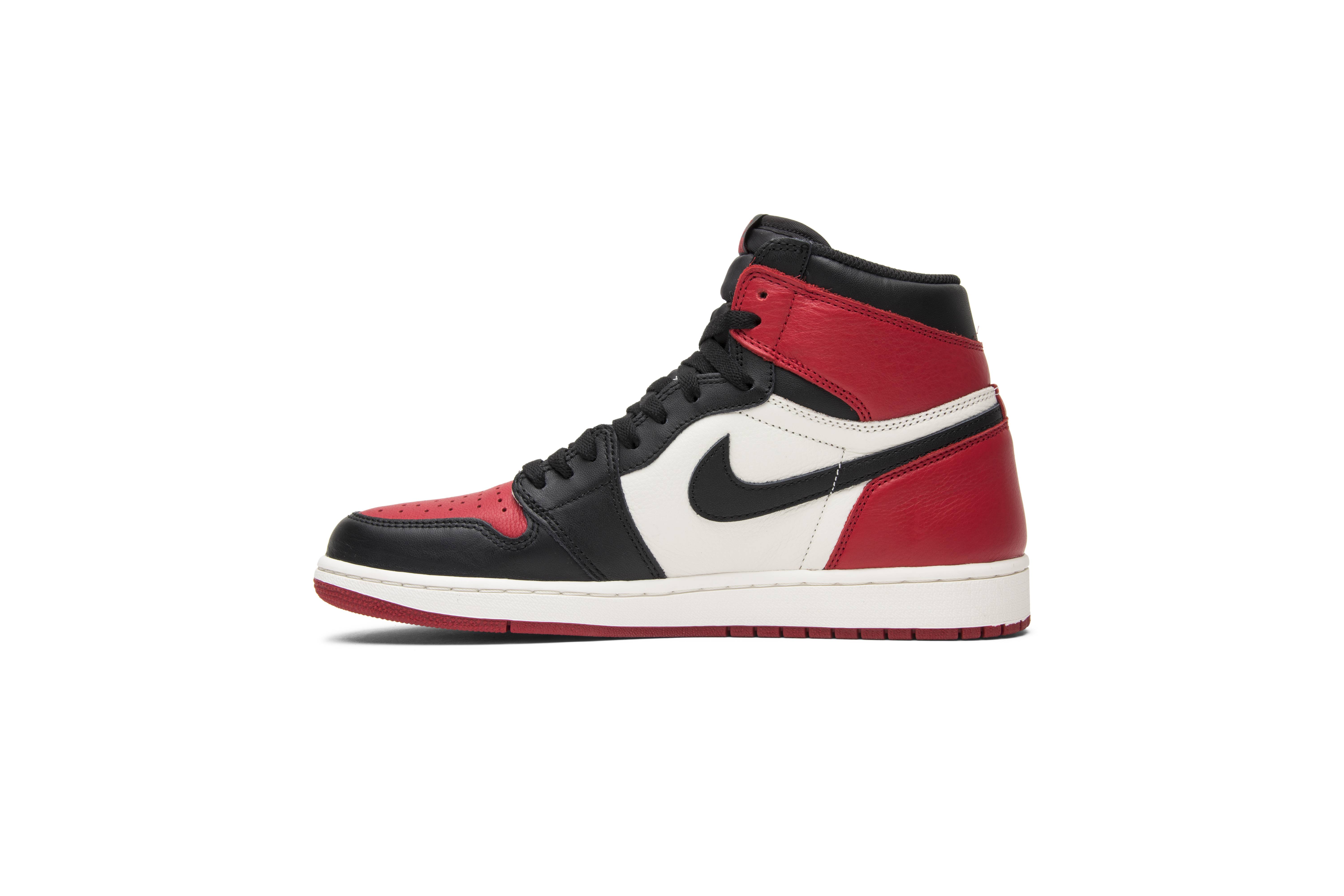 Air Jordan 1 Retro High OG Bred Toe 555088-610 Nicesnk