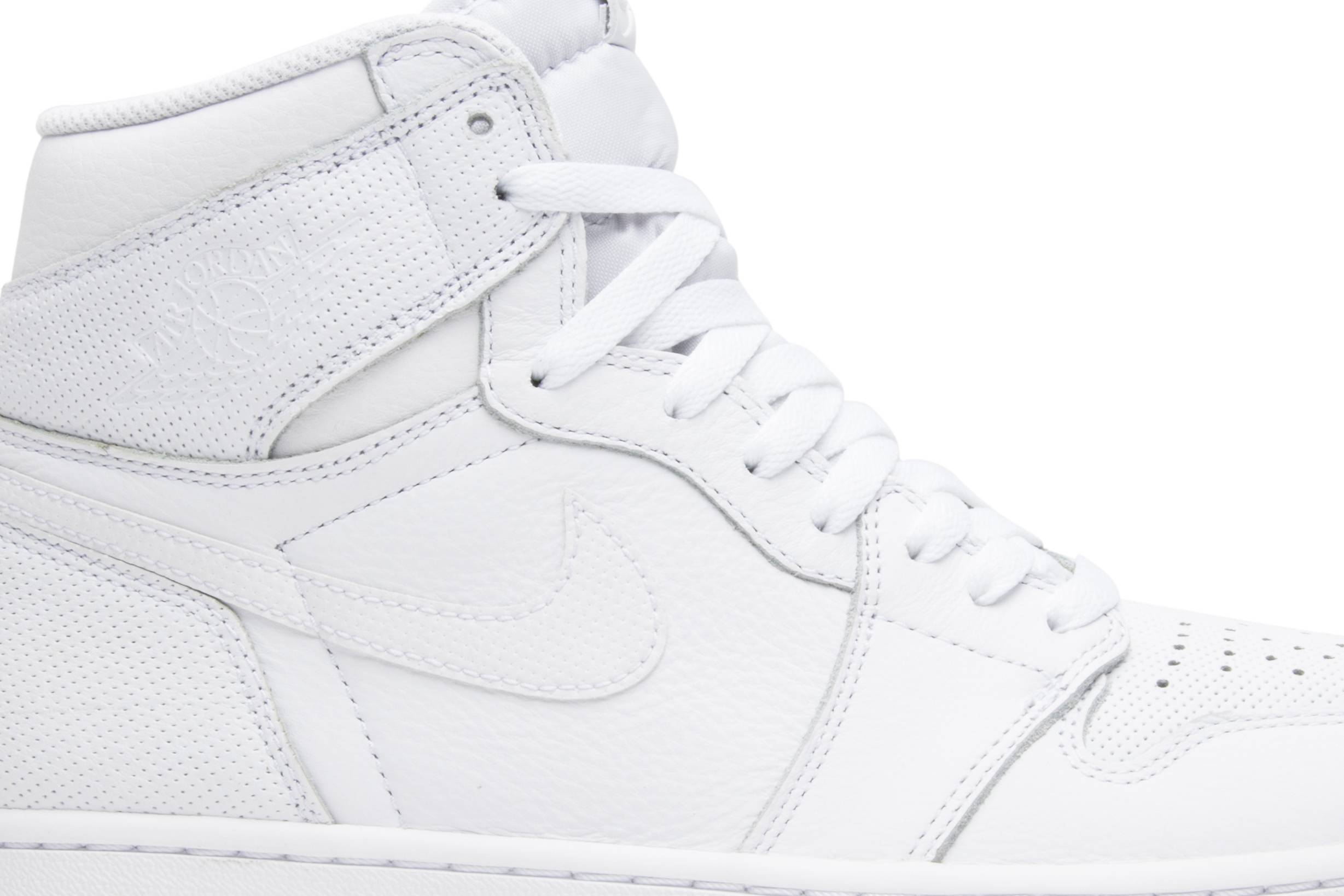 Air Jordan 1 Retro High OG White Perforated 555088-100 Nicesnk