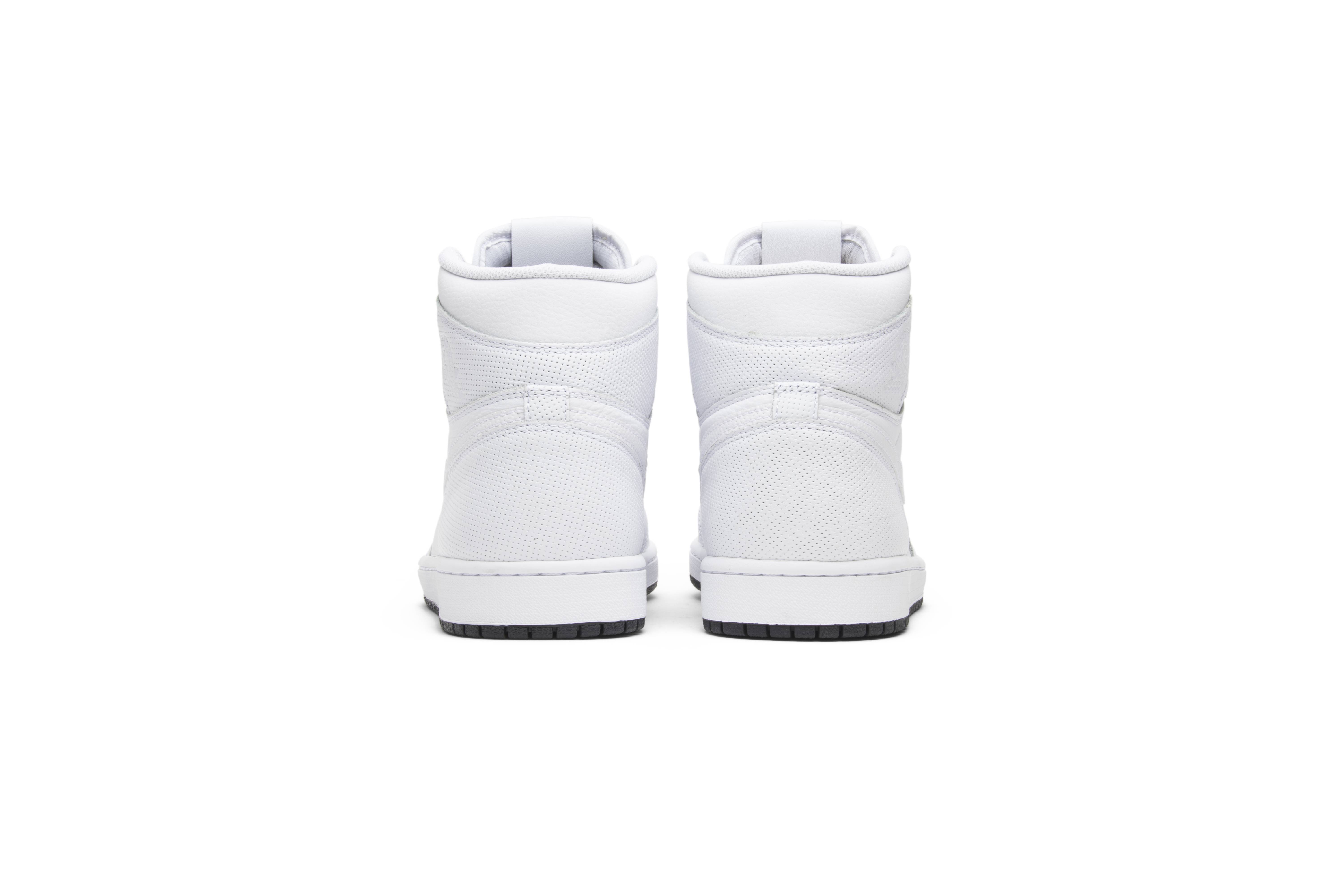 Air Jordan 1 Retro High OG White Perforated 555088-100 Nicesnk