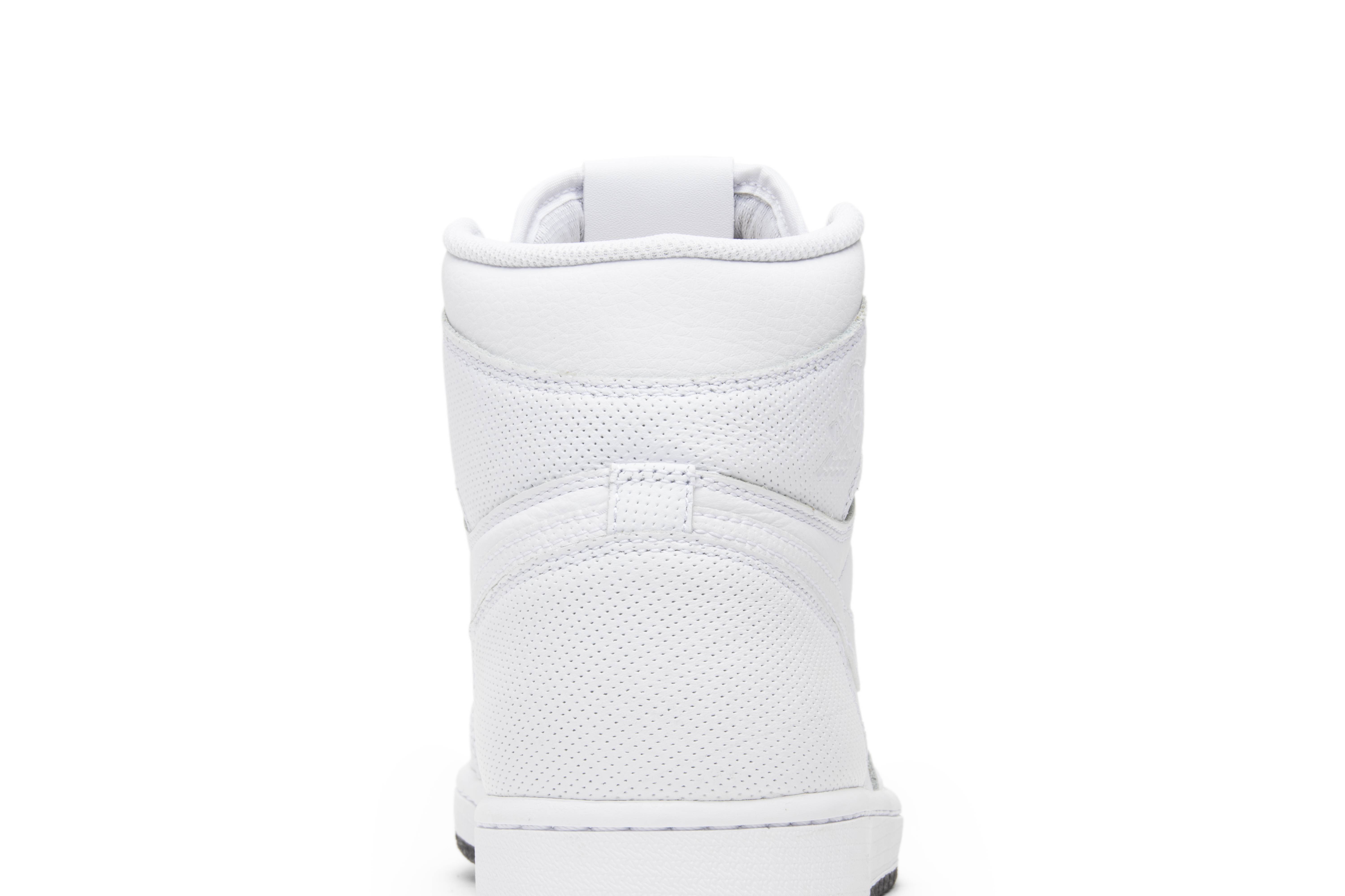 Air Jordan 1 Retro High OG White Perforated 555088-100 Nicesnk