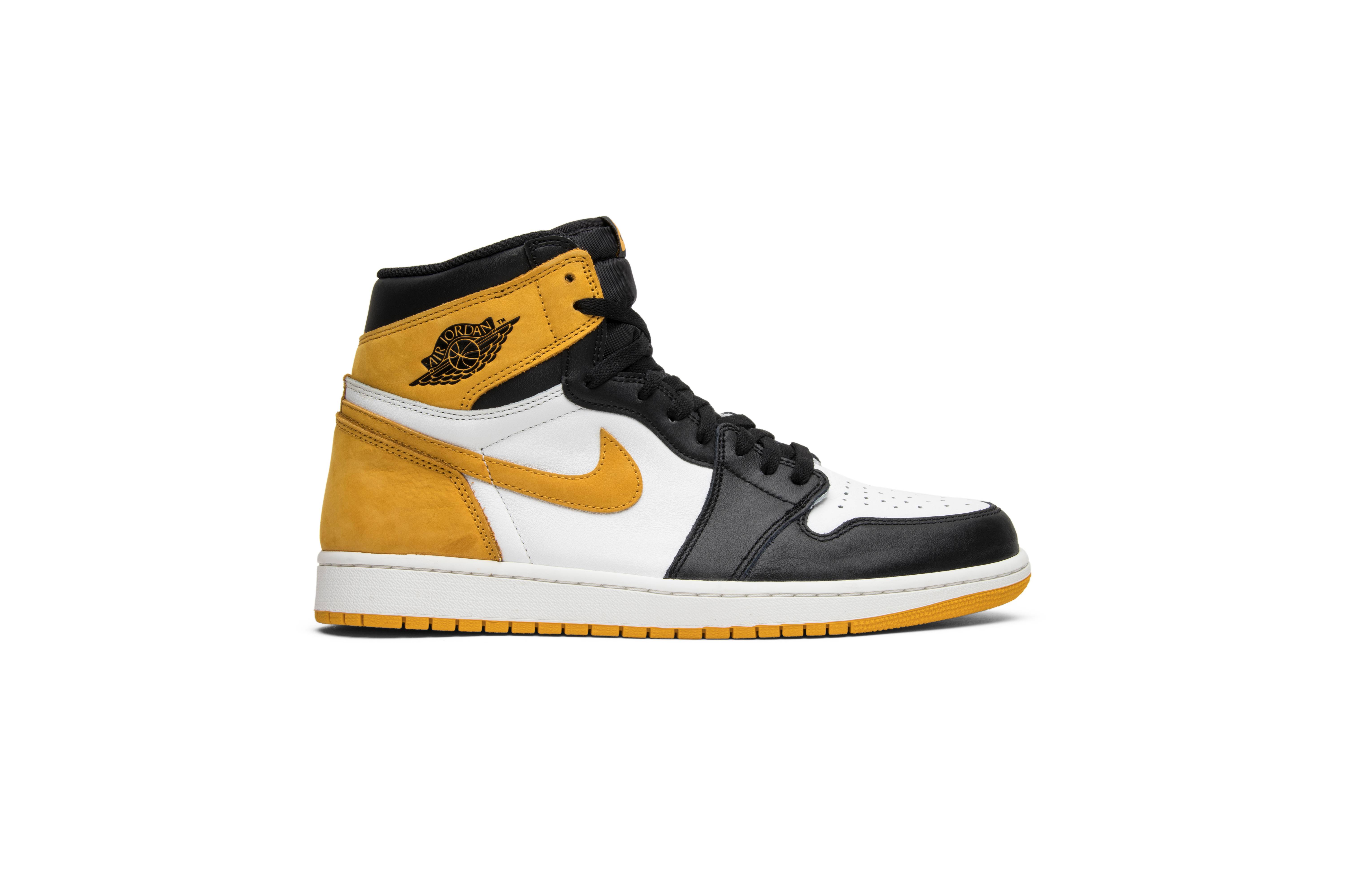 Air Jordan 1 Retro High OG Yellow Ochre 555088-109 Nicesnk