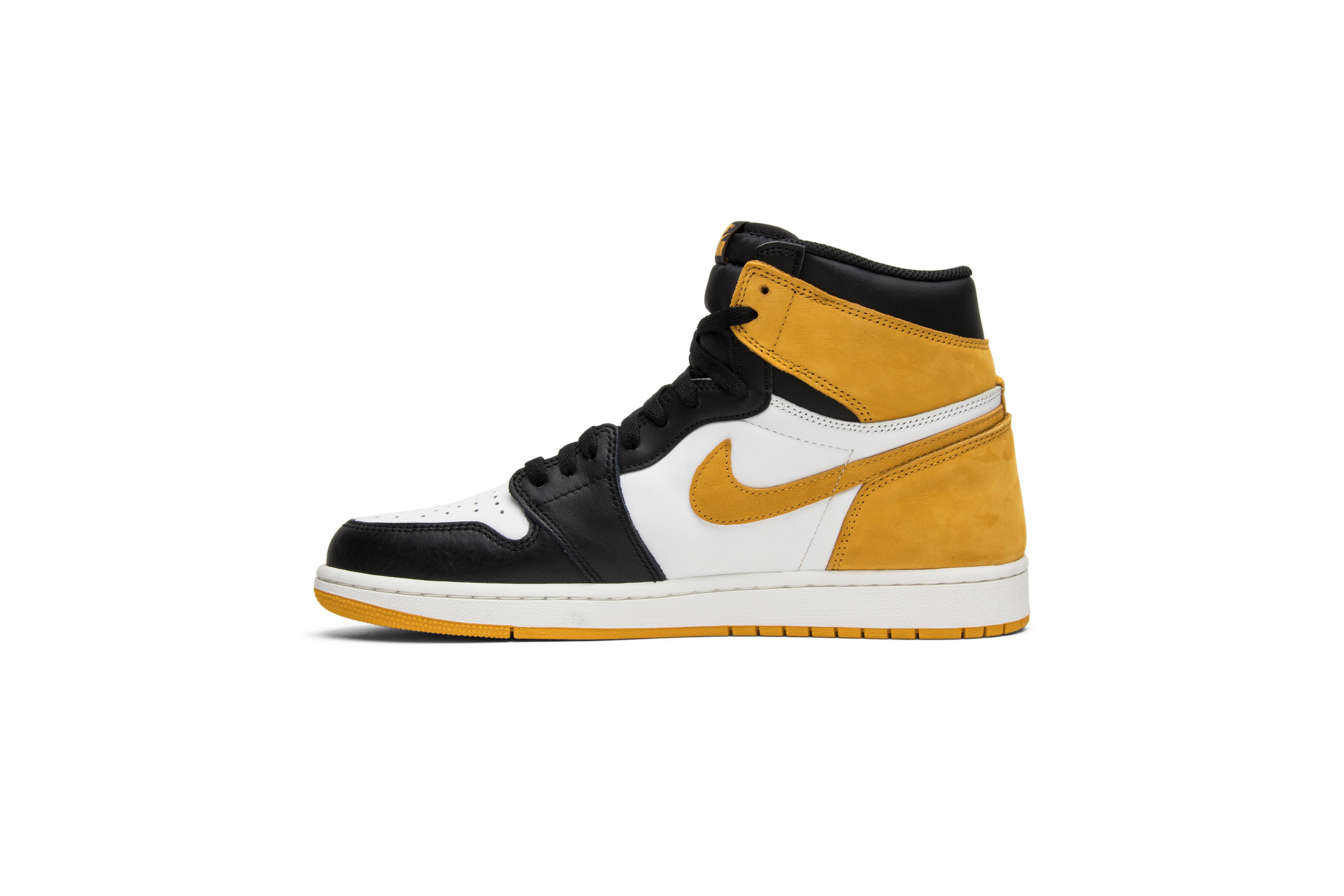 Air Jordan 1 Retro High OG Yellow Ochre 555088-109 Nicesnk