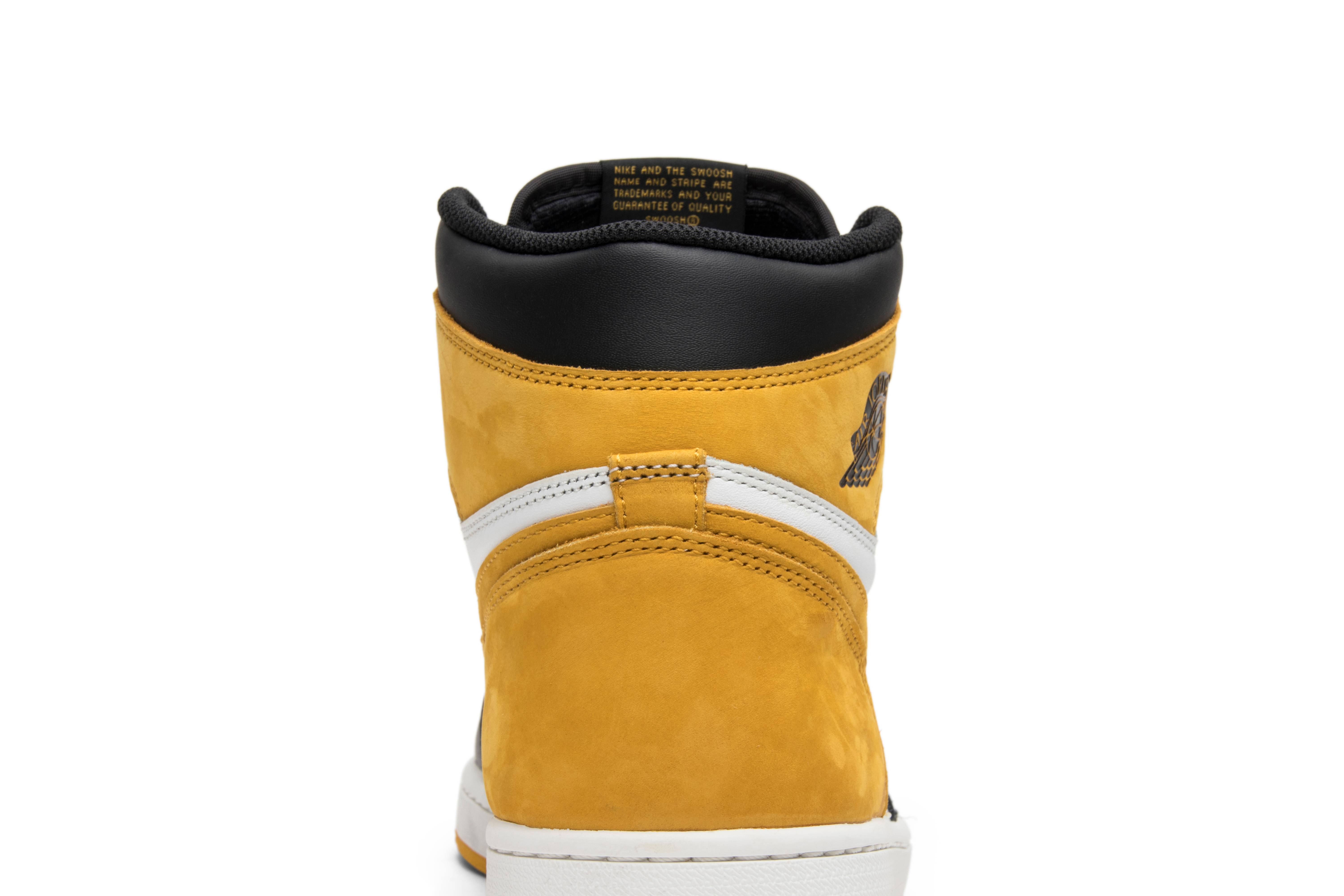 Air Jordan 1 Retro High OG Yellow Ochre 555088-109 Nicesnk