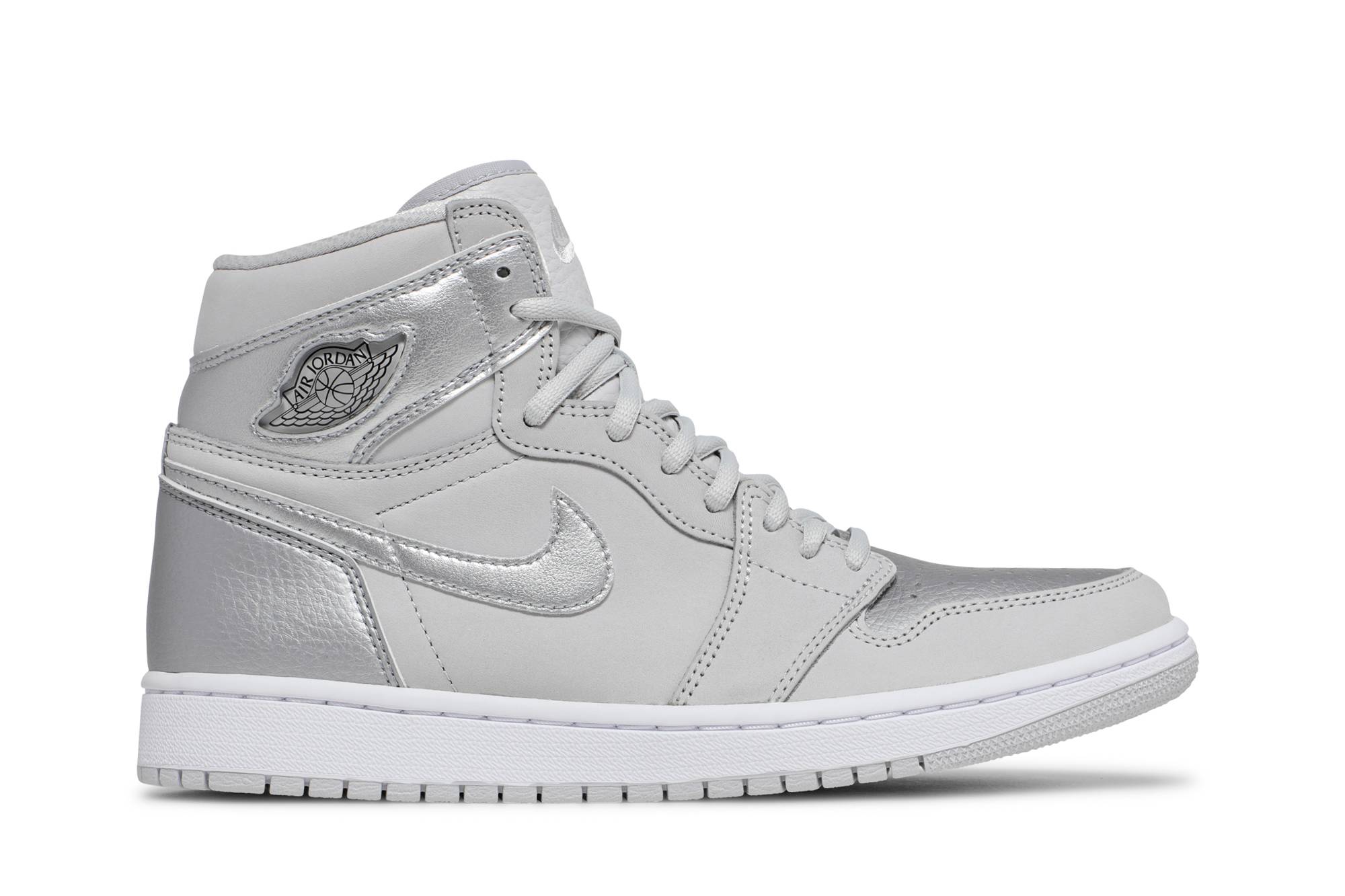 Air Jordan 1 Retro High OG CO.JP ‘Metallic Silver / Neutral Grey’ 2020 DC1788-029