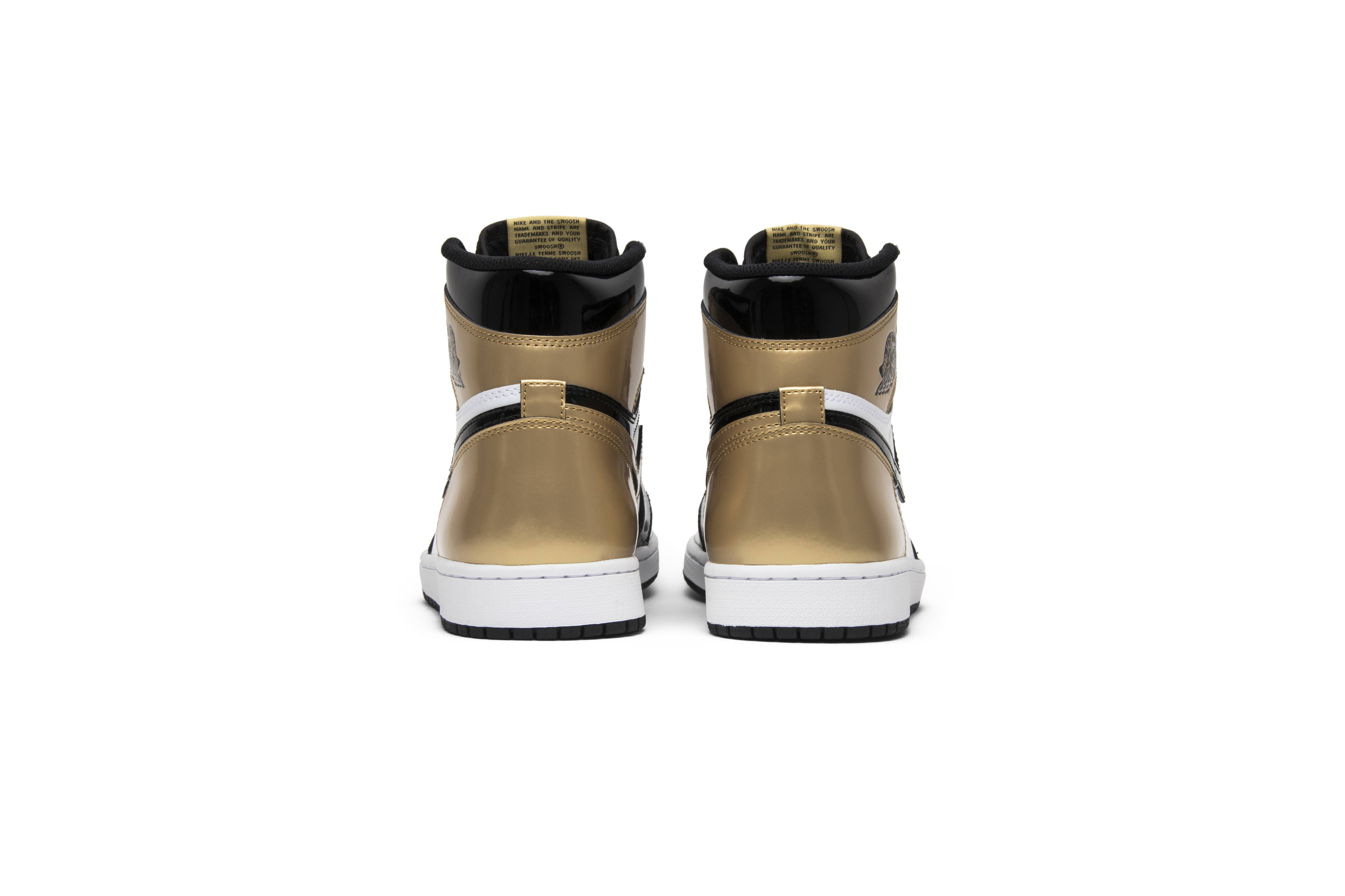 Air Jordan 1 Retro High OG NRG Gold Toe 861428-007 Nicesnk