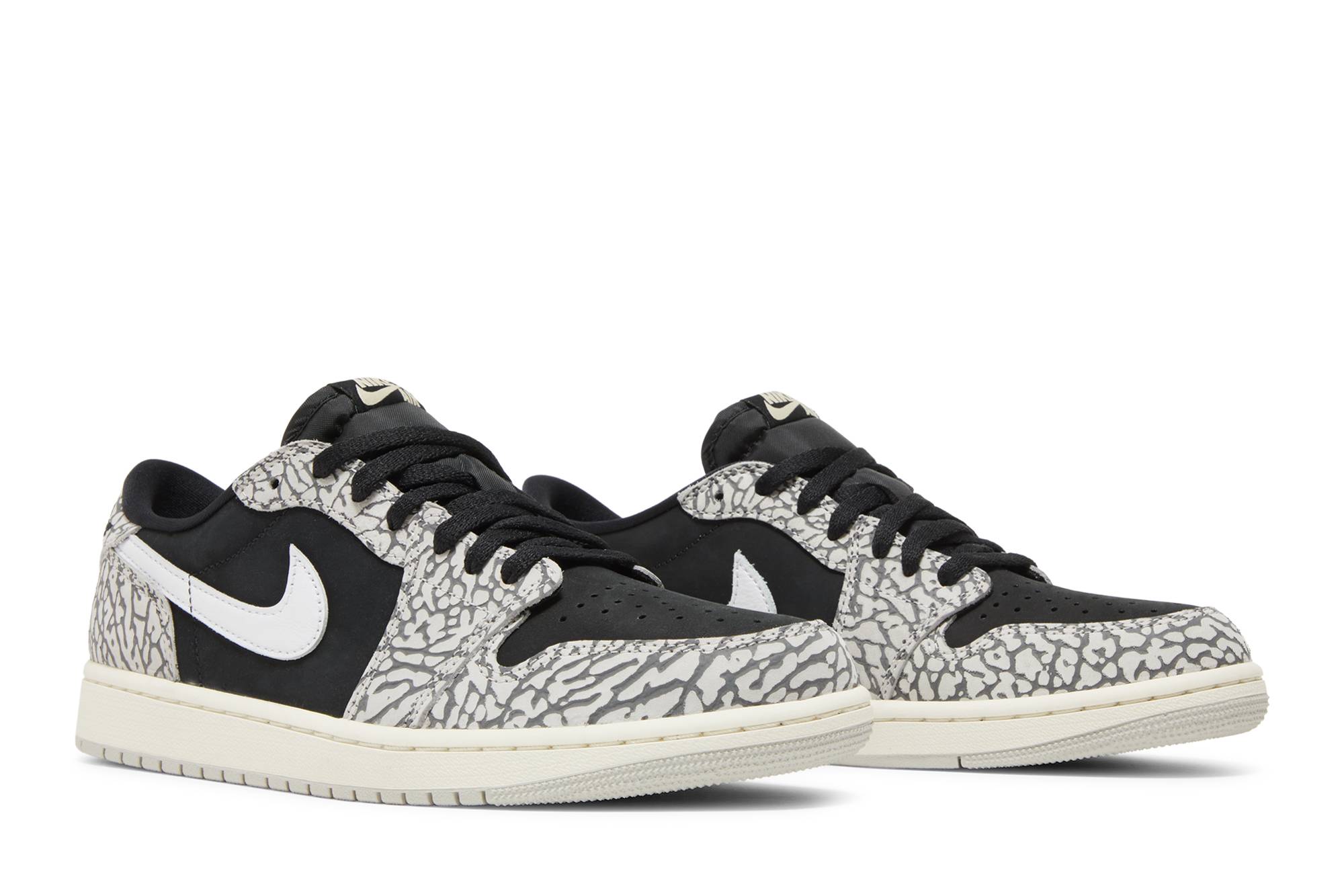 Air Jordan 1 Retro Low OG Black Cement CZ0790-001 Nicesnk