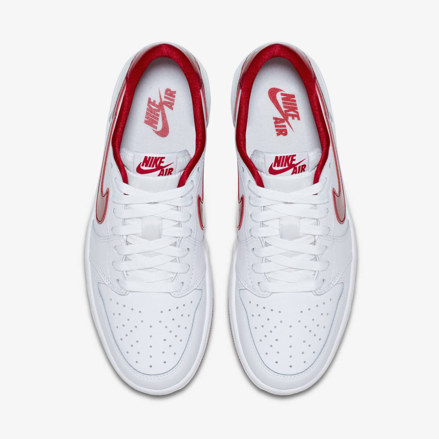 Air Jordan 1 Retro Low OG Varsity Red 705329-101 Nicesnk
