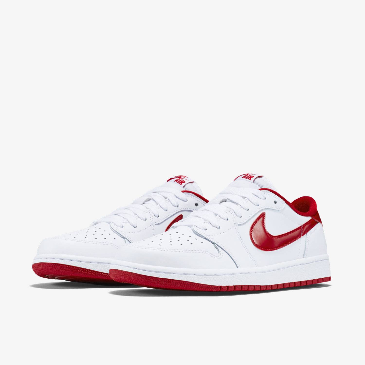 Air Jordan 1 Retro Low OG Varsity Red 705329-101 Nicesnk