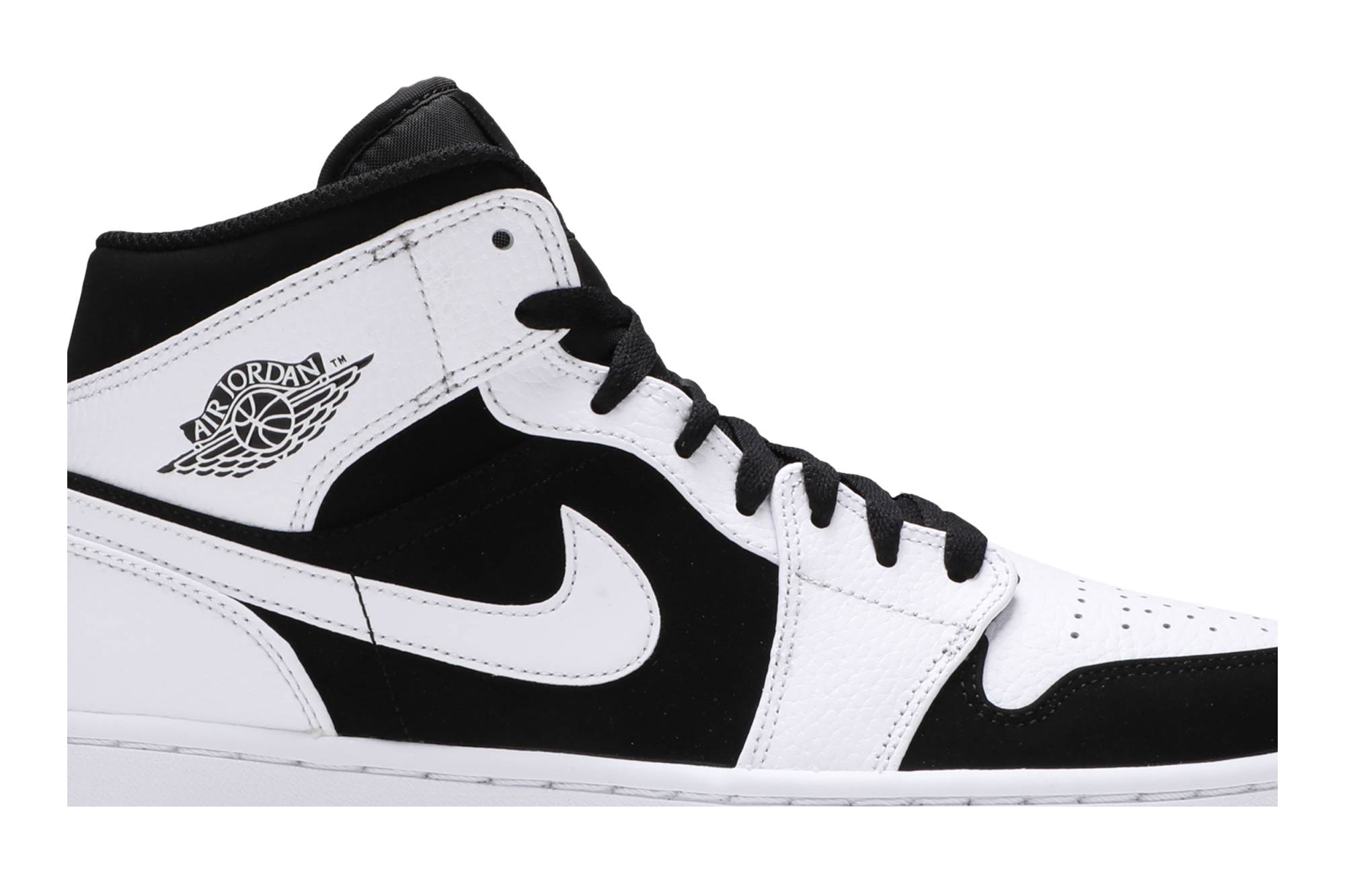 Air Jordan 1 Retro Mid Tuxedo 554724-113 Nicesnk