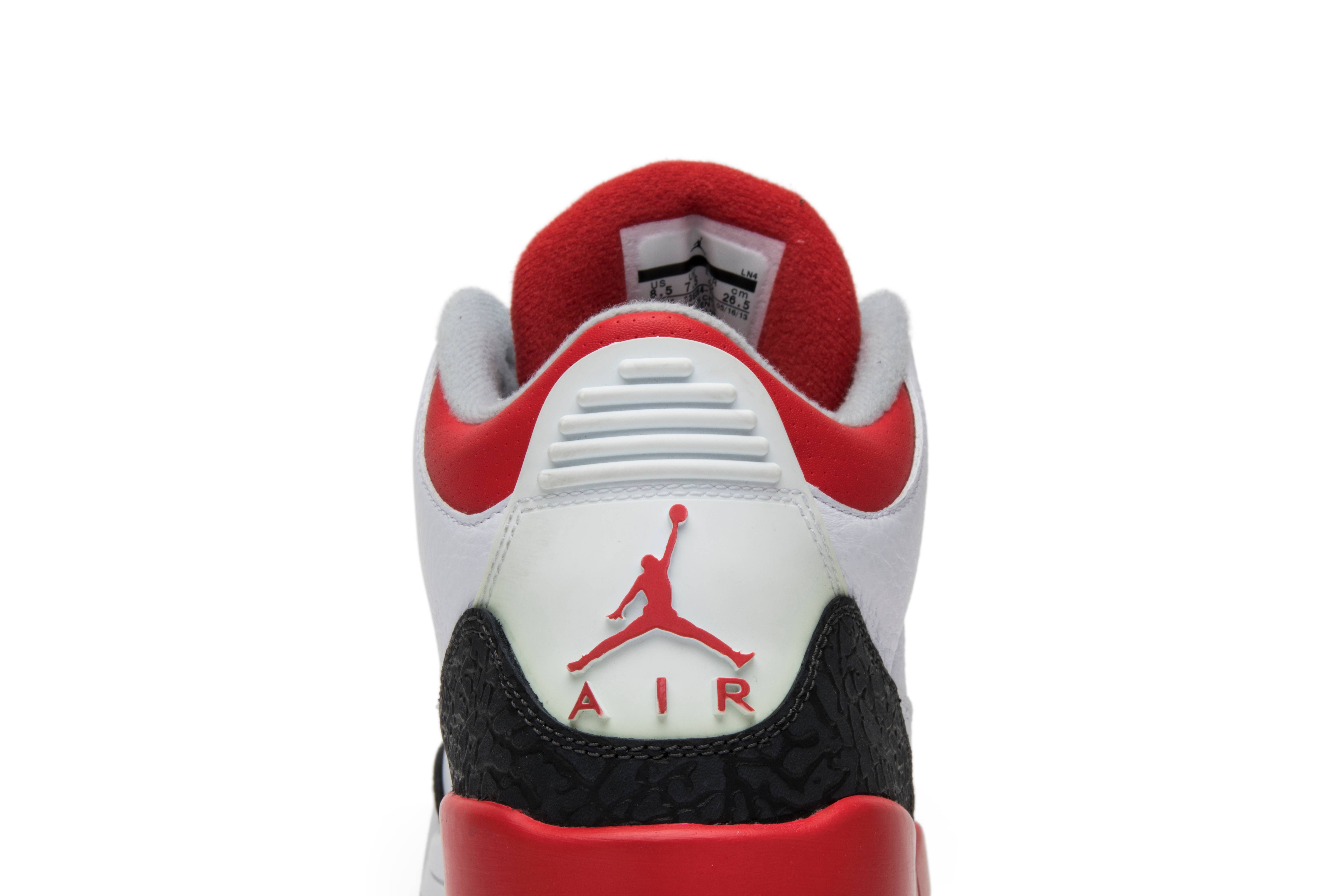 Air Jordan 3 Retro ‘Fire Red’ 2013 [also worn by Zayn] 136064-120