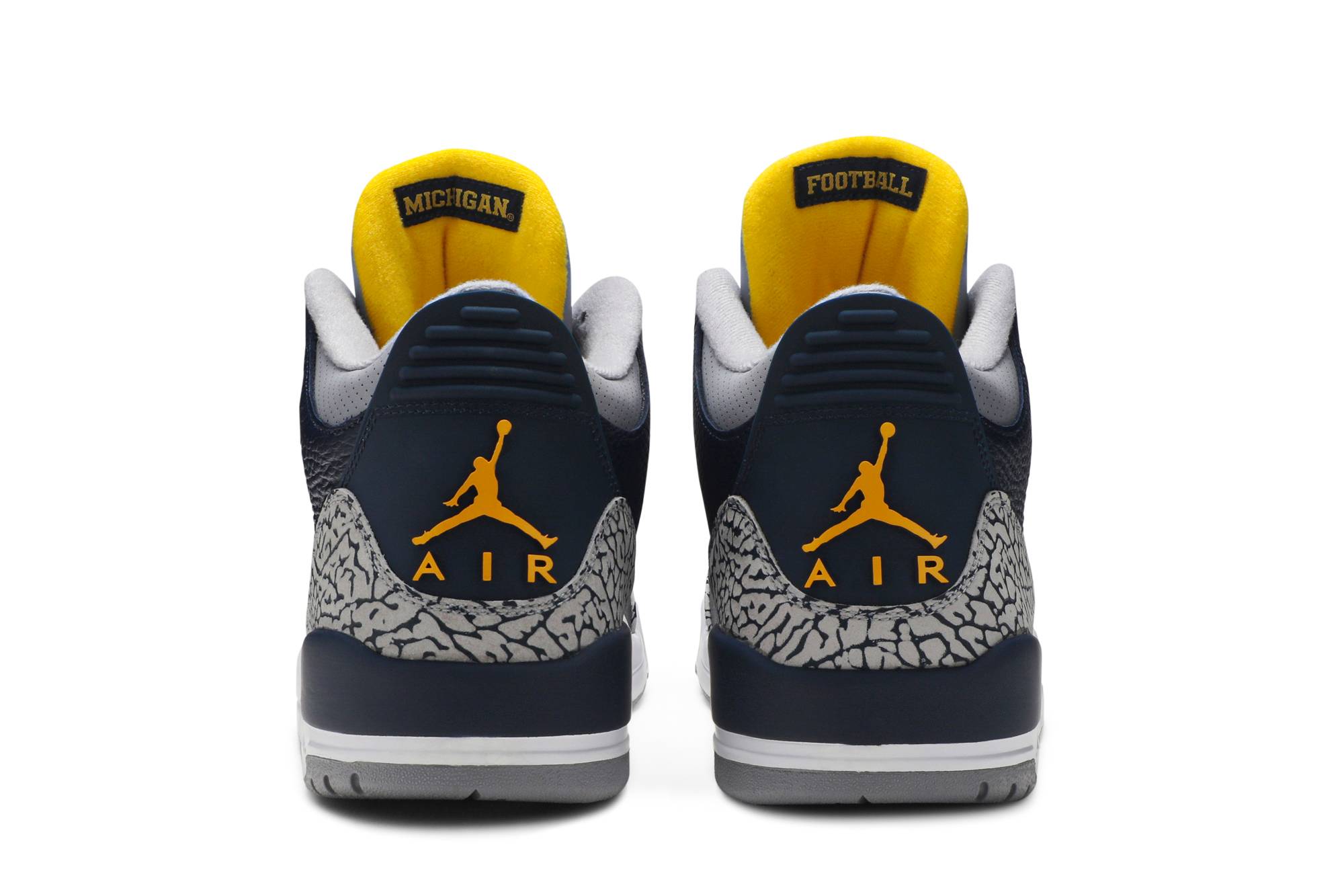 Air Jordan 3 Retro Michigan Wolverines PE AJ3-820064 Nicesnk