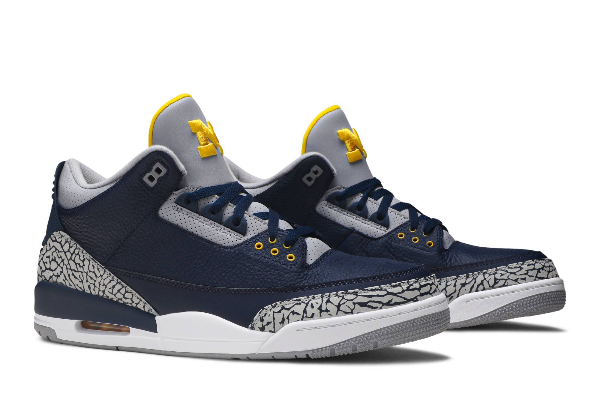 Air Jordan 3 Retro Michigan Wolverines PE AJ3-820064 Nicesnk
