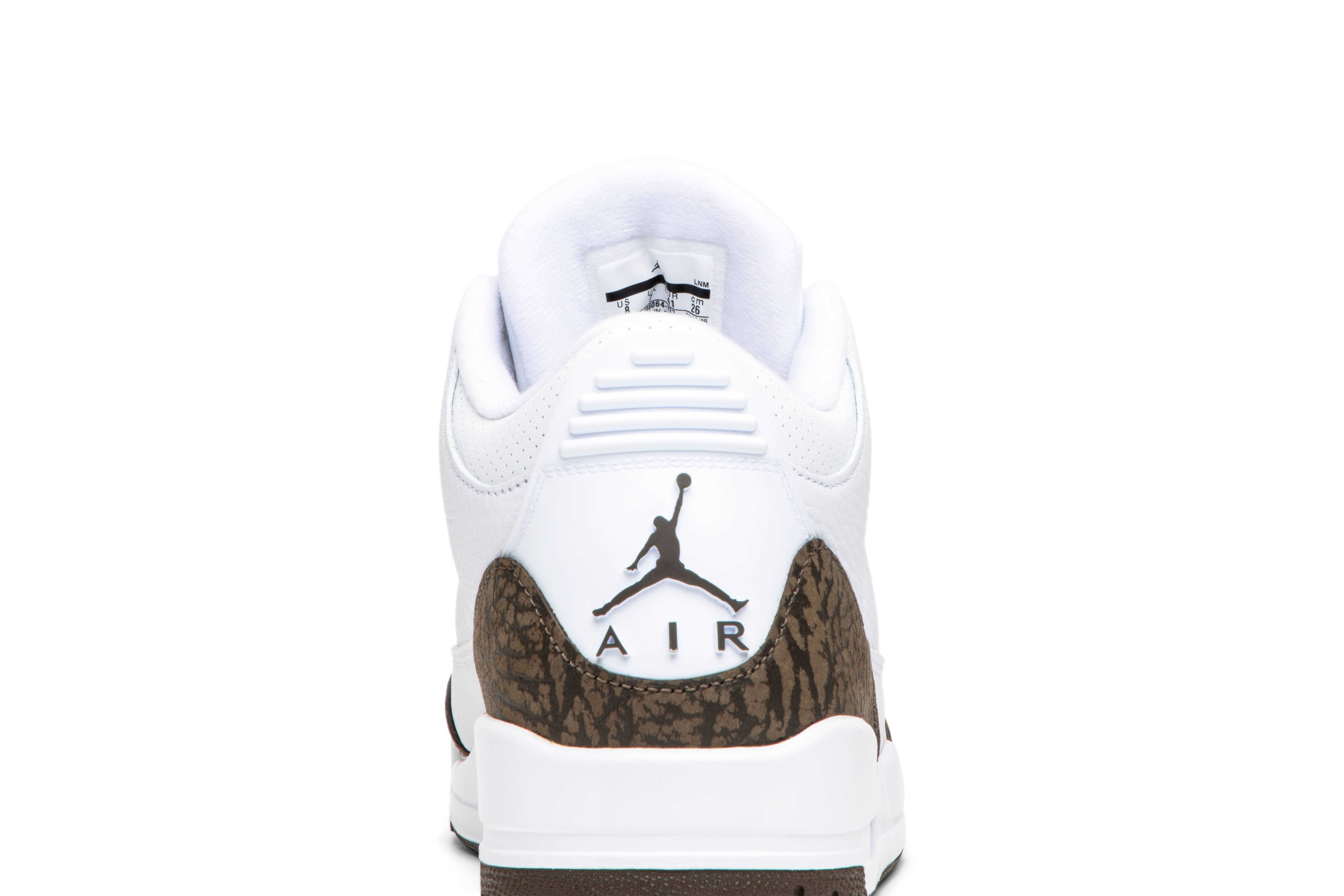 Air Jordan 3 Retro Mocha 2018 136064-122 Nicesnk