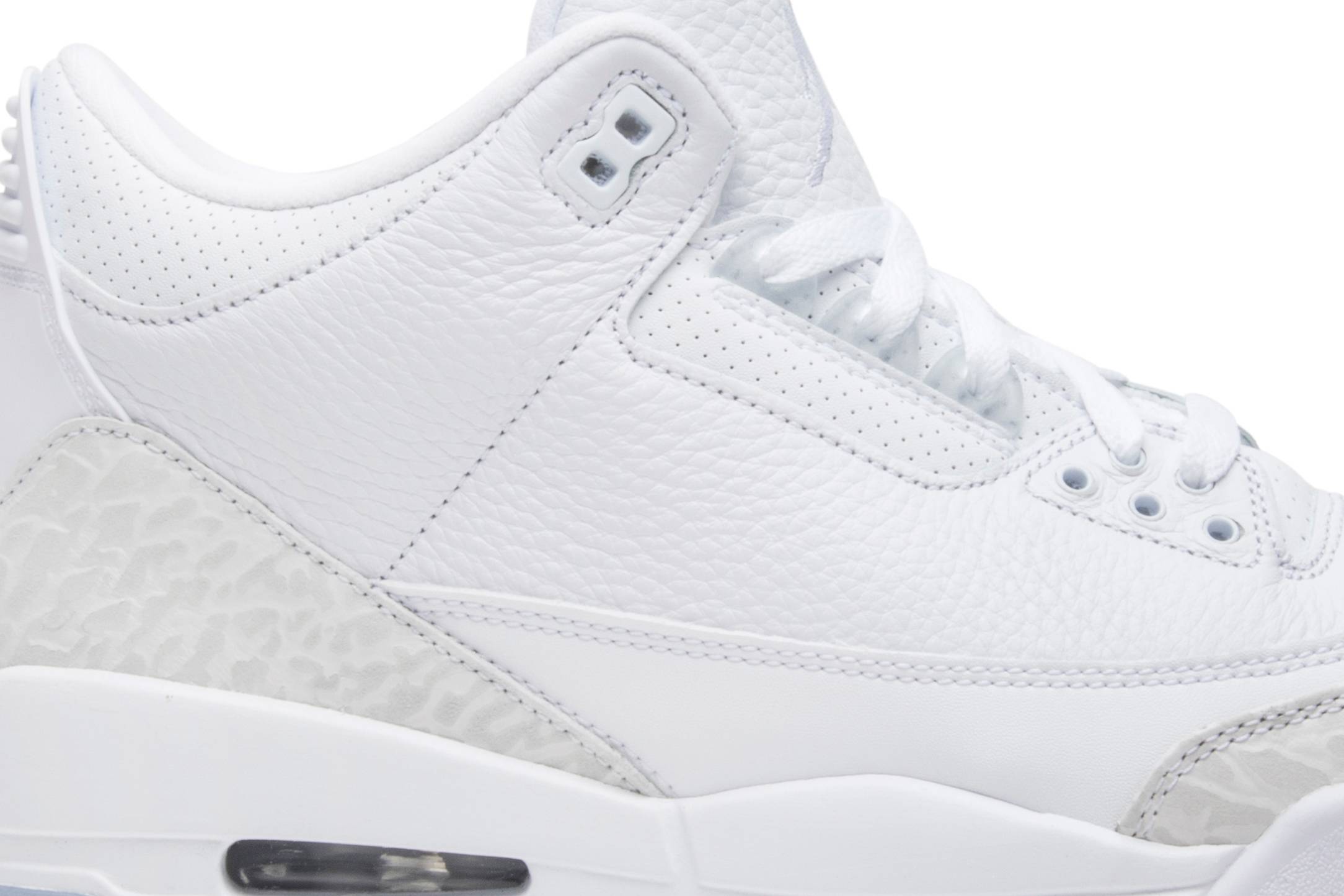 Air Jordan 3 Retro Triple White 136064-111 Nicesnk