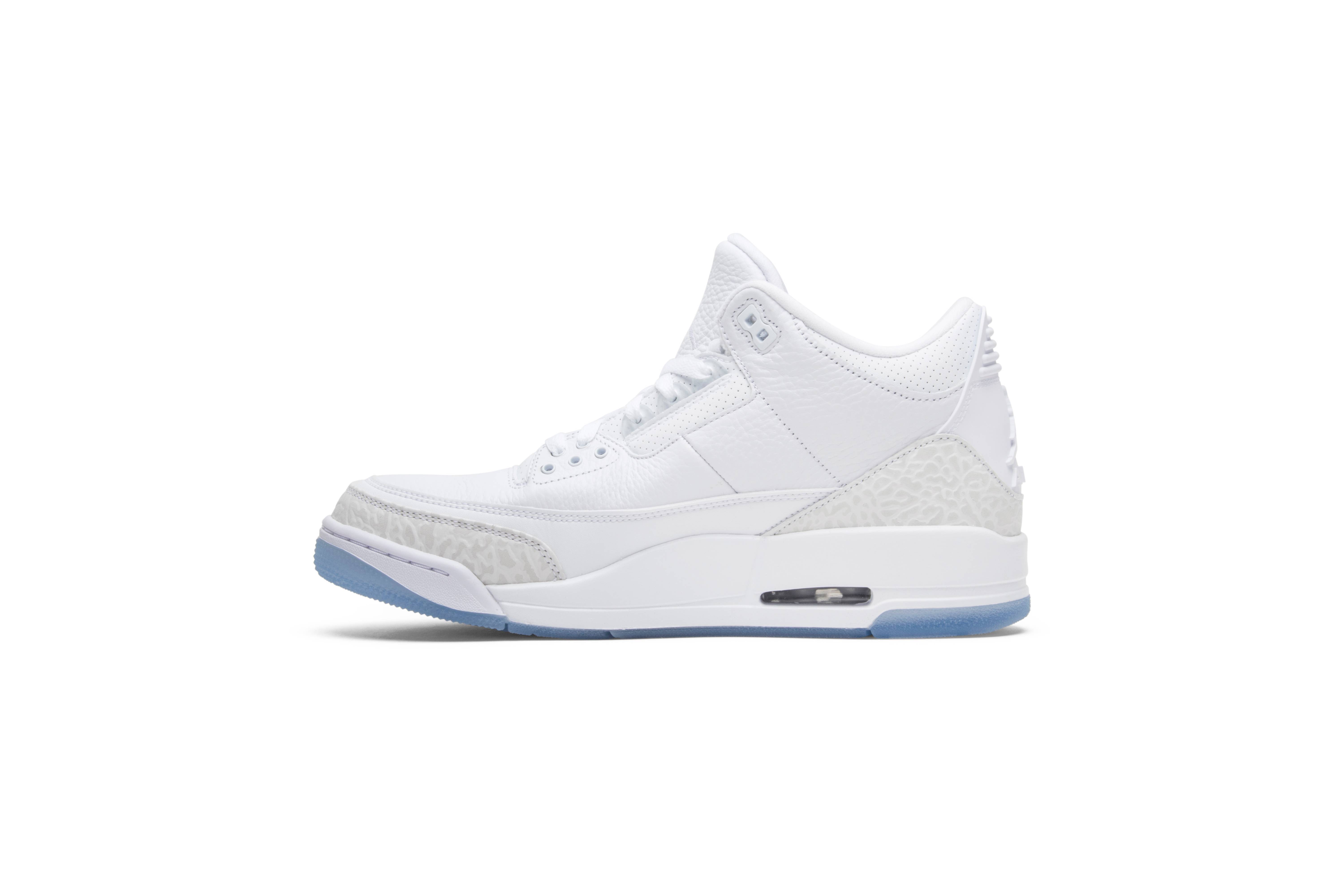 Air Jordan 3 Retro Triple White 136064-111 Nicesnk