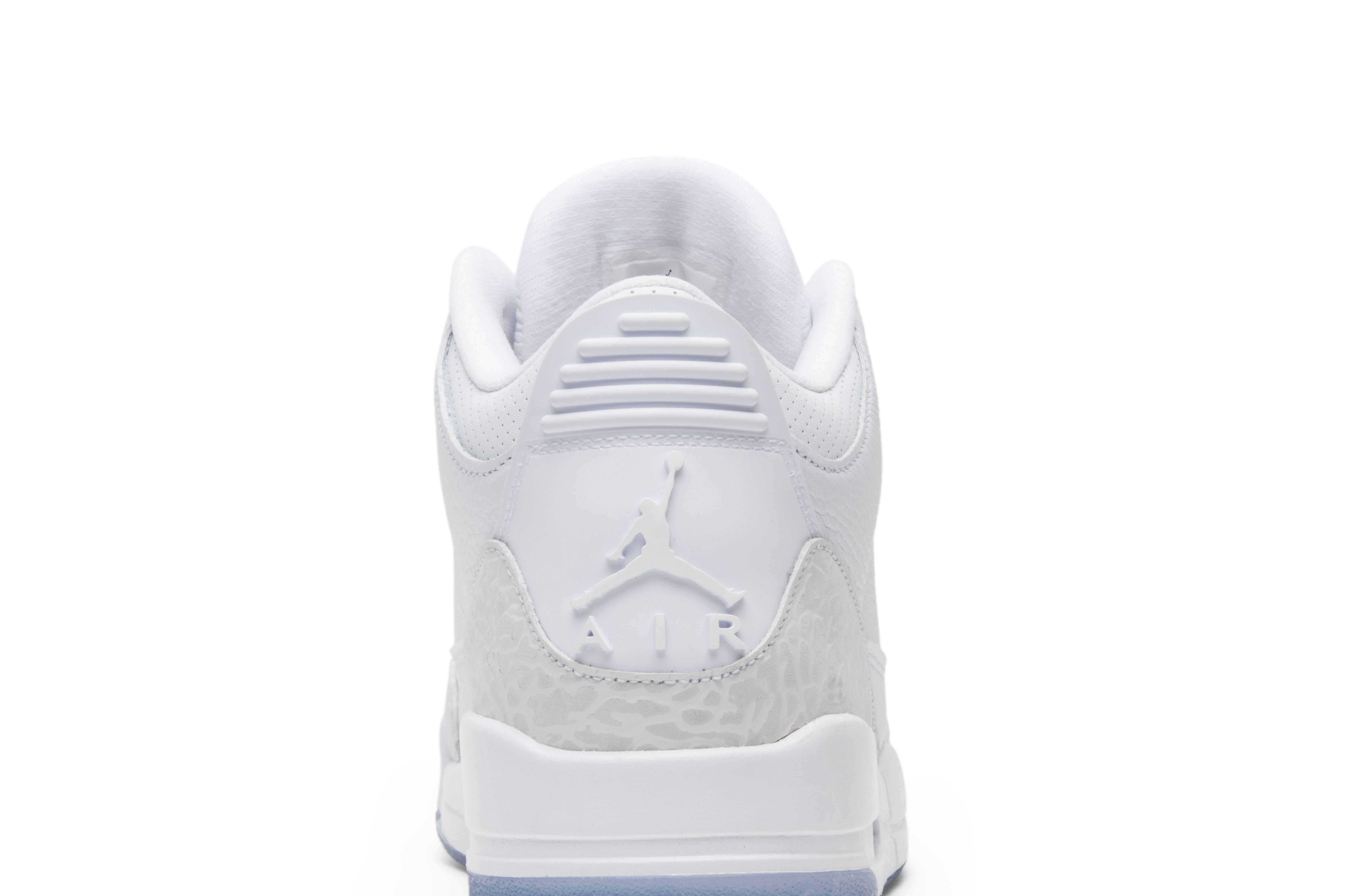 Air Jordan 3 Retro Triple White 136064-111 Nicesnk