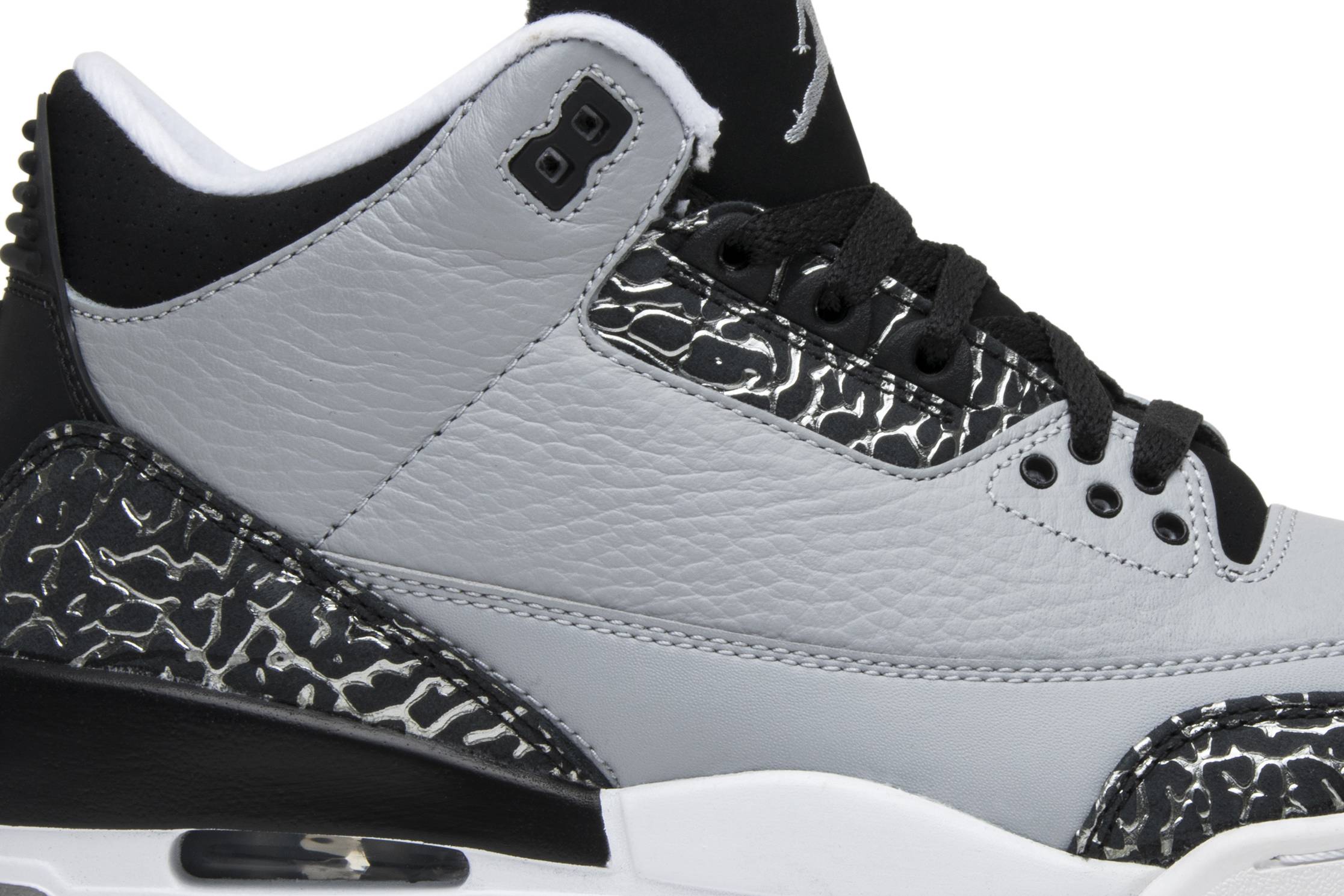 Air Jordan 3 Retro Wolf Grey 136064-004 Nicesnk