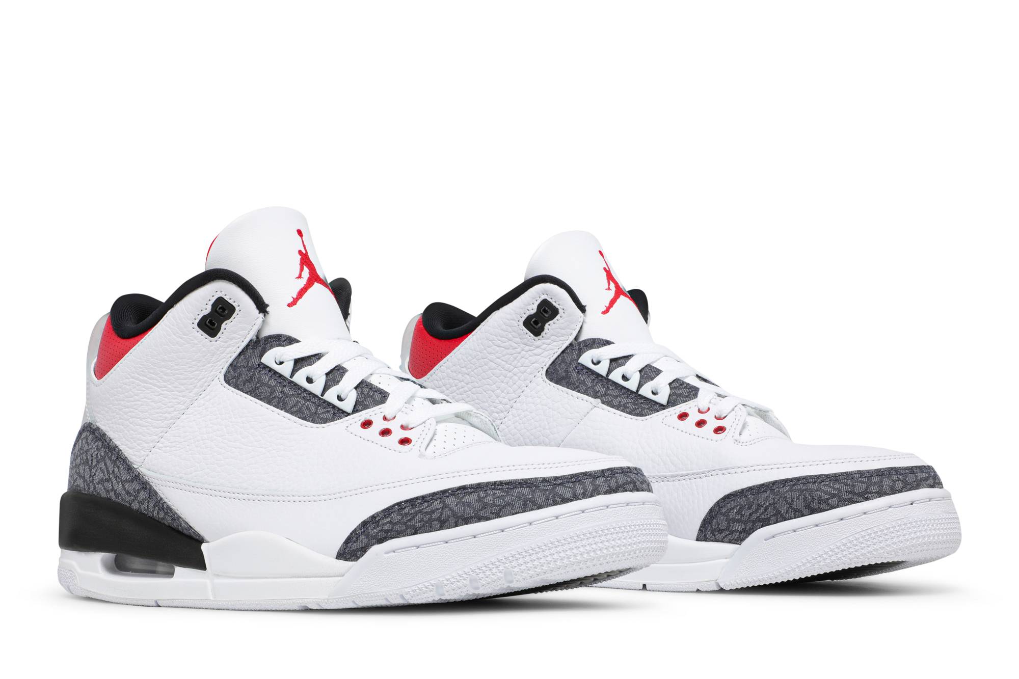 Air Jordan 3 Retro Denim SE Fire Red  CZ6431-100 Nicesnk