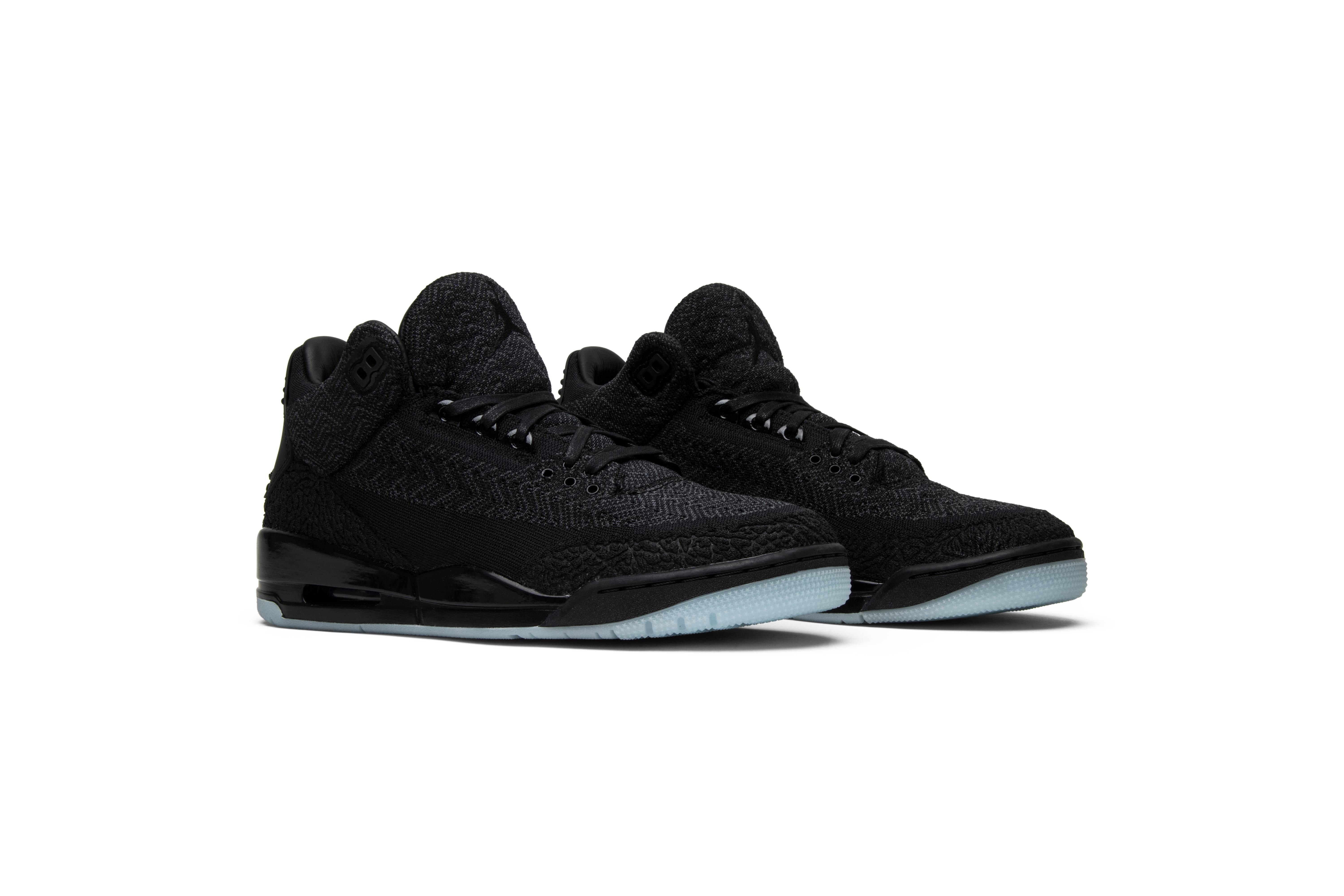 Air Jordan 3 Retro Flyknit Black AQ1005-001 Nicesnk