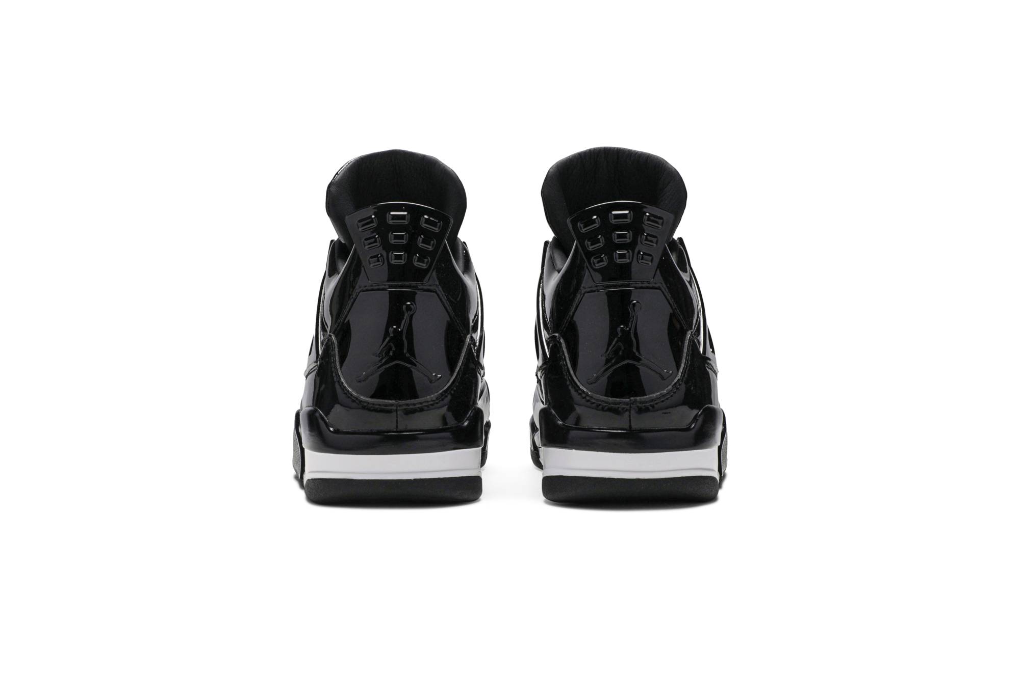 Air Jordan 4 Retro 11Lab4 Black Patent Leather 719864-010 Nicesnk