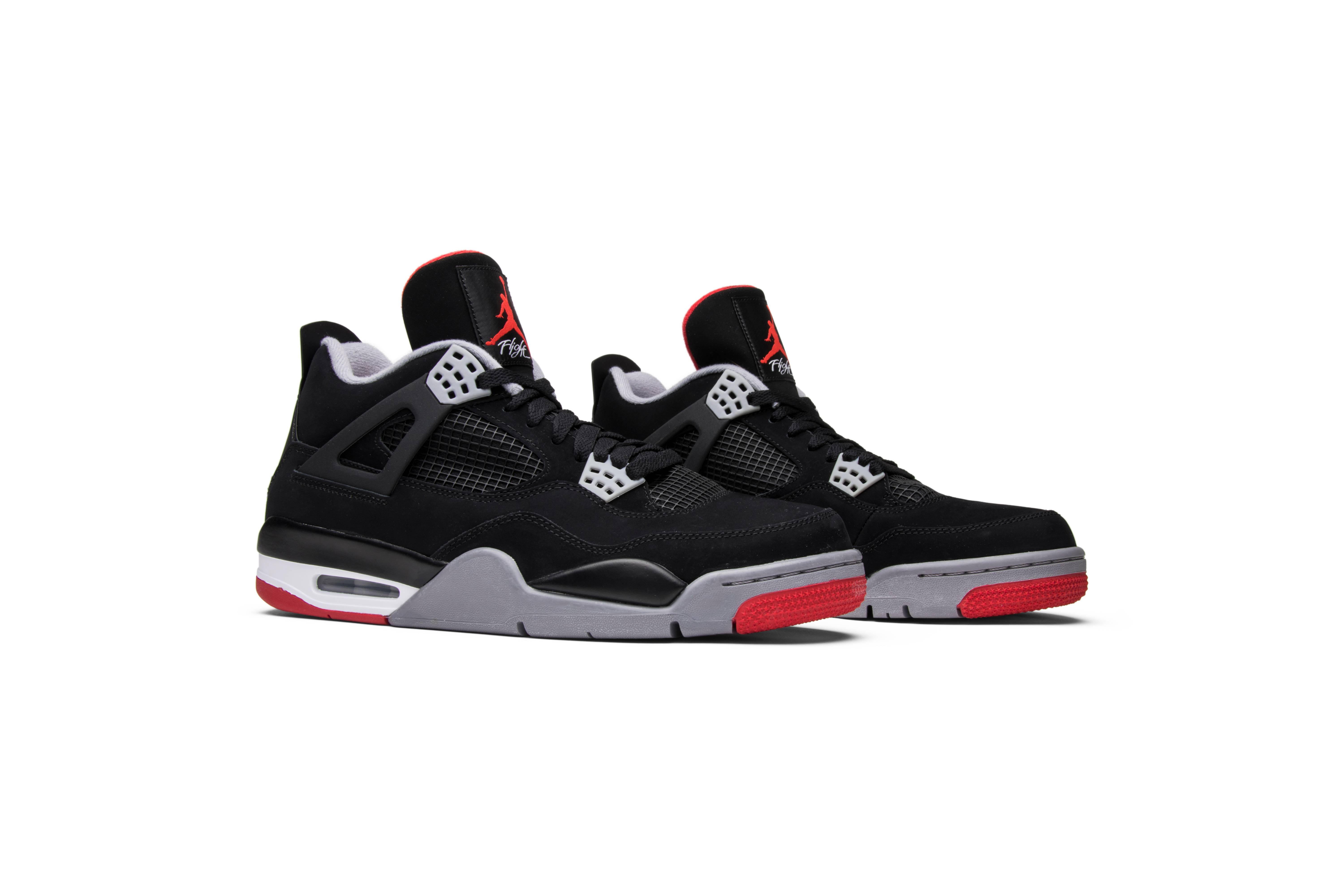 Air Jordan 4 Retro Bred 2012 308497-089 Nicesnk