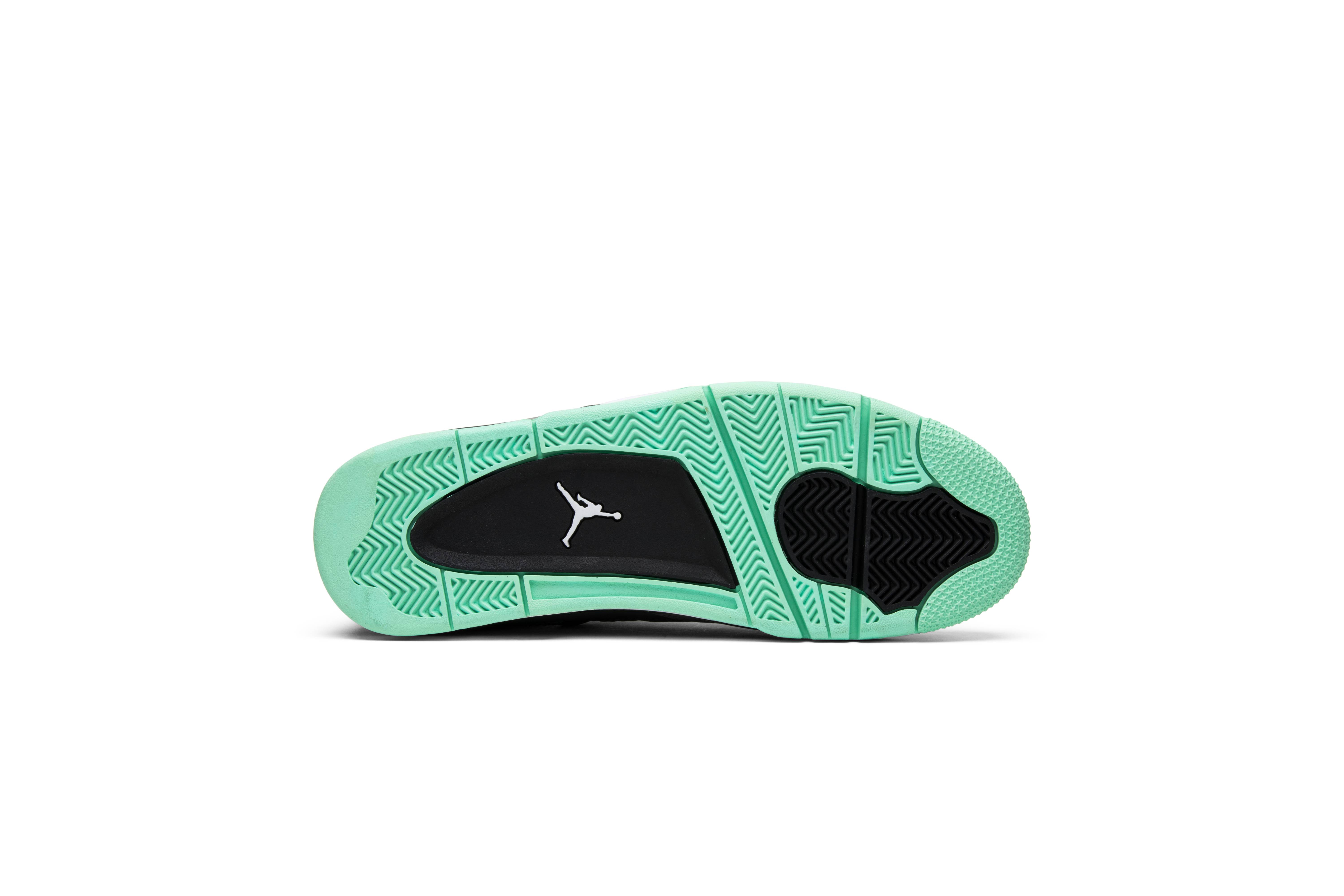 Air Jordan 4 Retro Green Glow 308497-033 Nicesnk