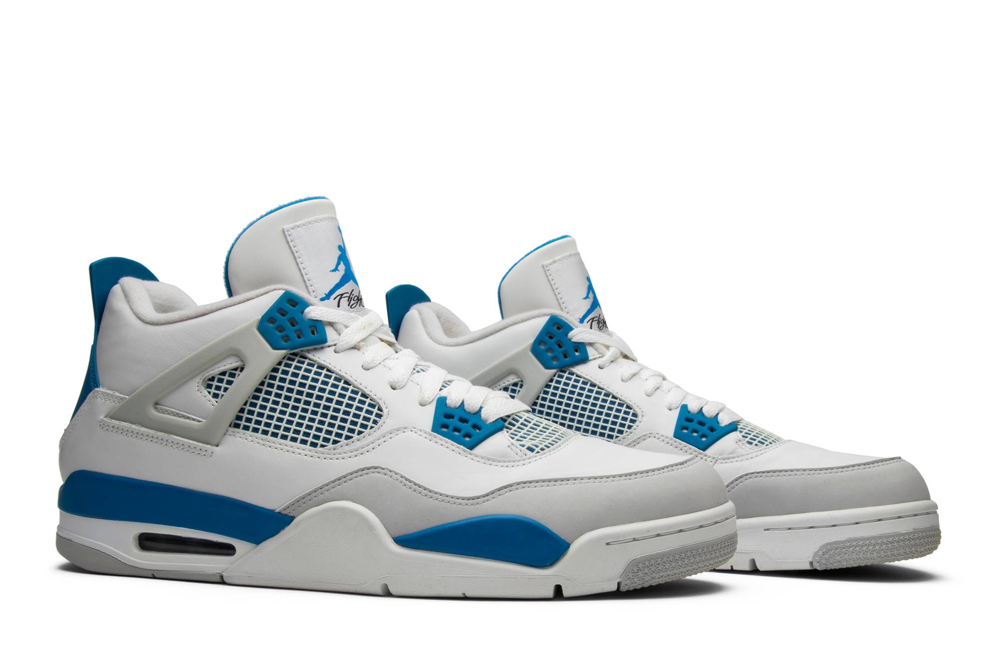 Air Jordan 4 Retro Military Blue 2012 308497-105 Nicesnk