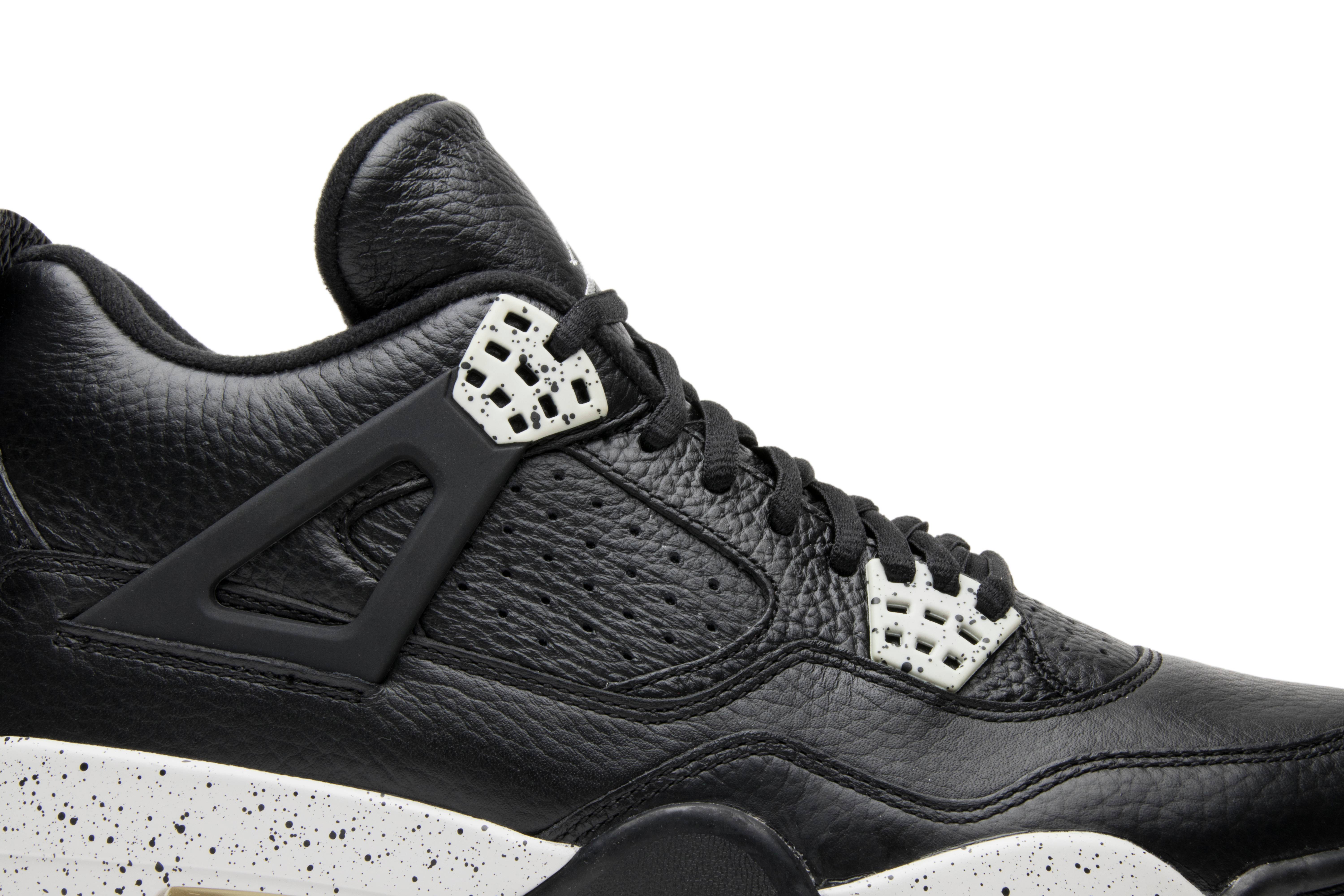 Air Jordan 4 Retro LS Oreo 2015 314254-003 Nicesnk