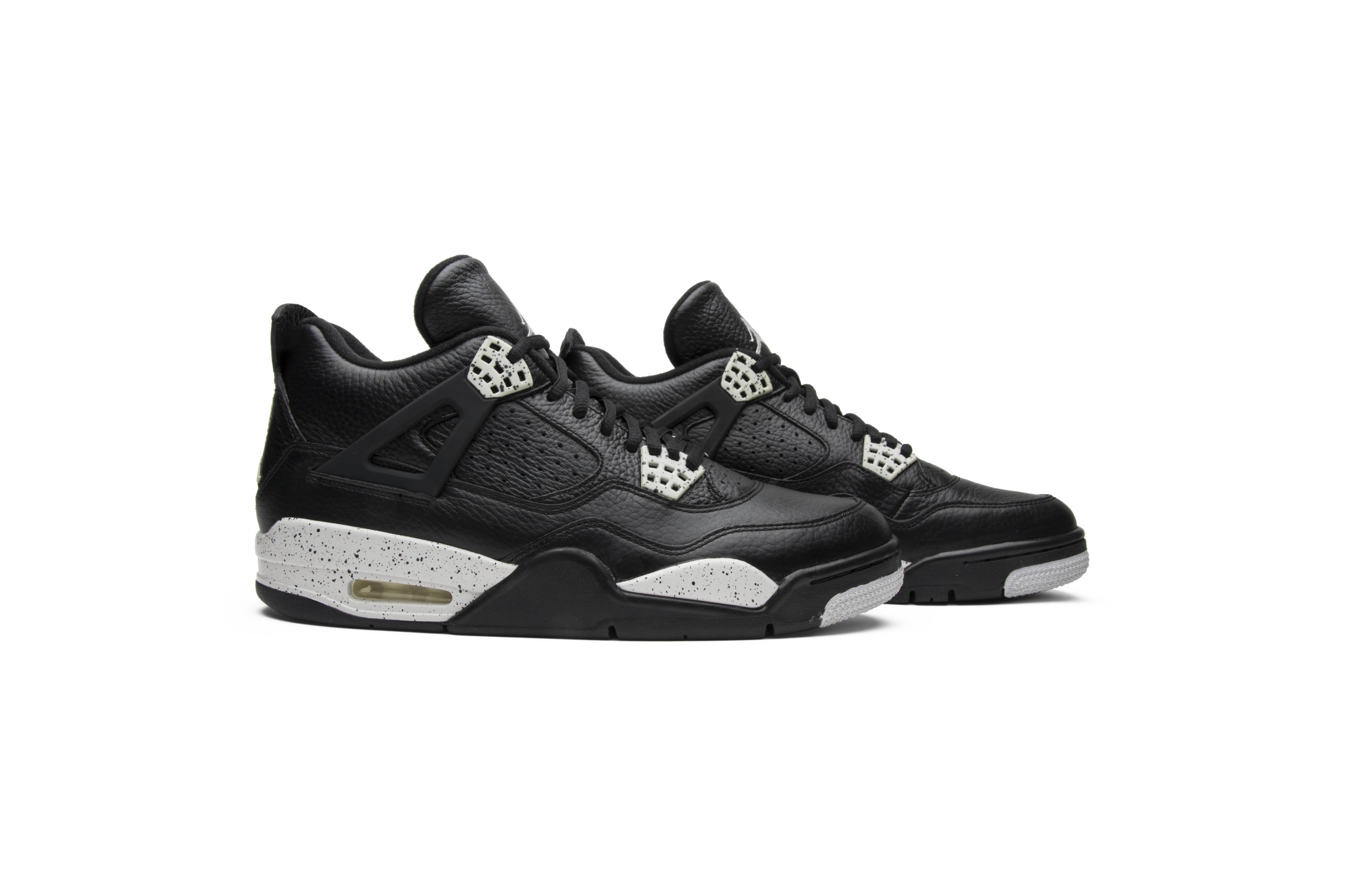 Air Jordan 4 Retro LS Oreo 2015 314254-003 Nicesnk