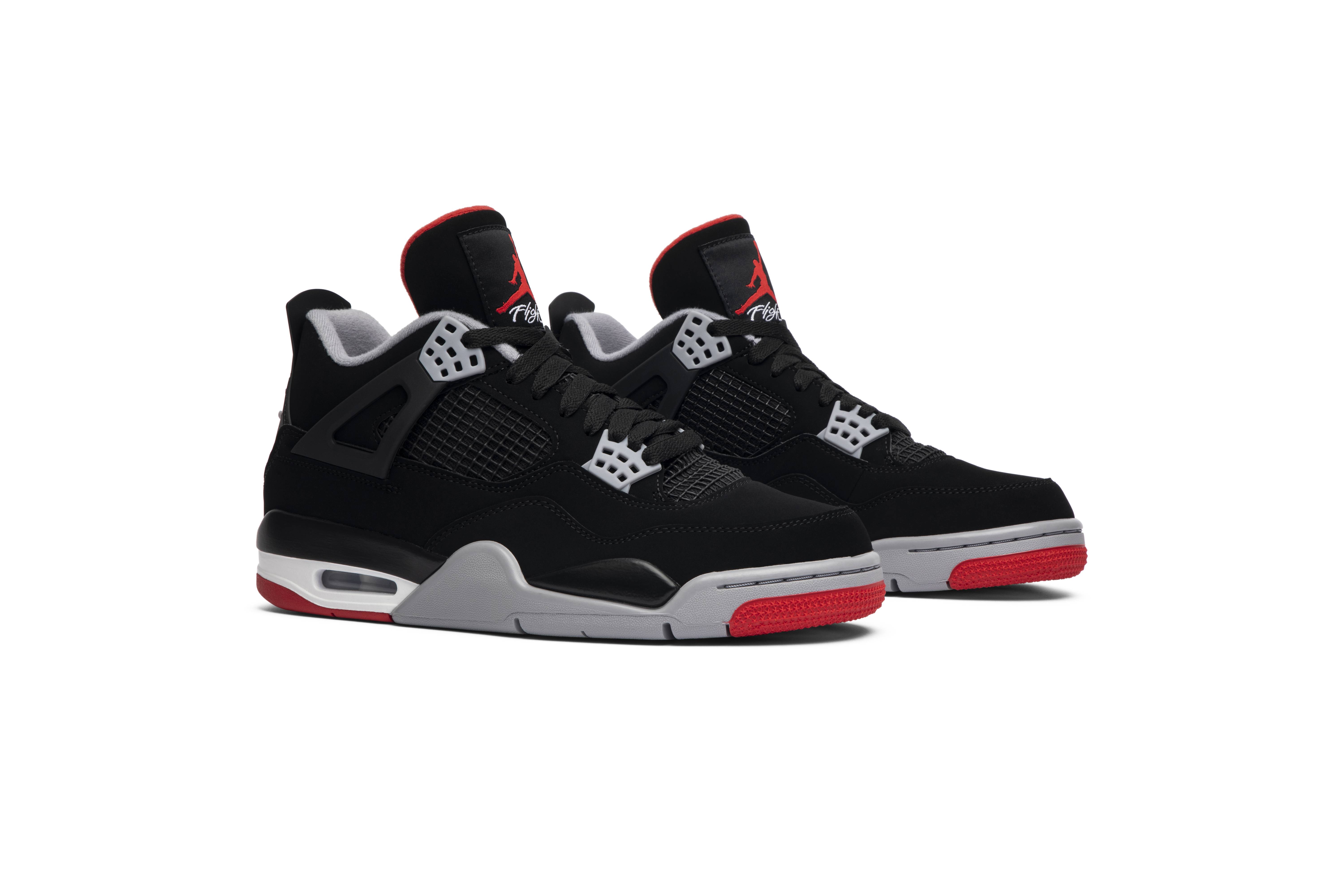 Air Jordan 4 Retro OG Bred 2019 308497-060 Nicesnk