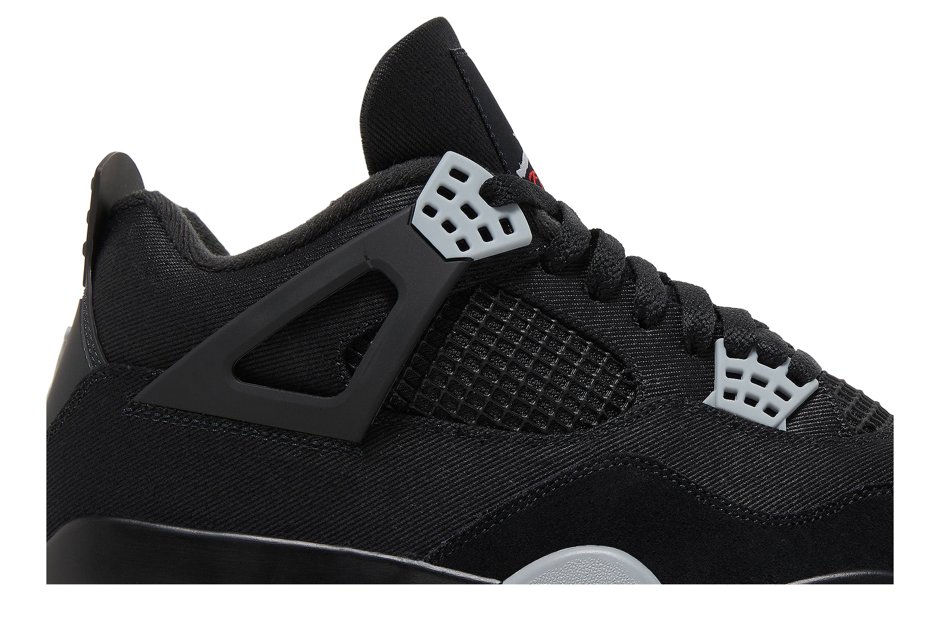 Air Jordan 4 Retro SE Black Canvas DH7138-006 Nicesnk