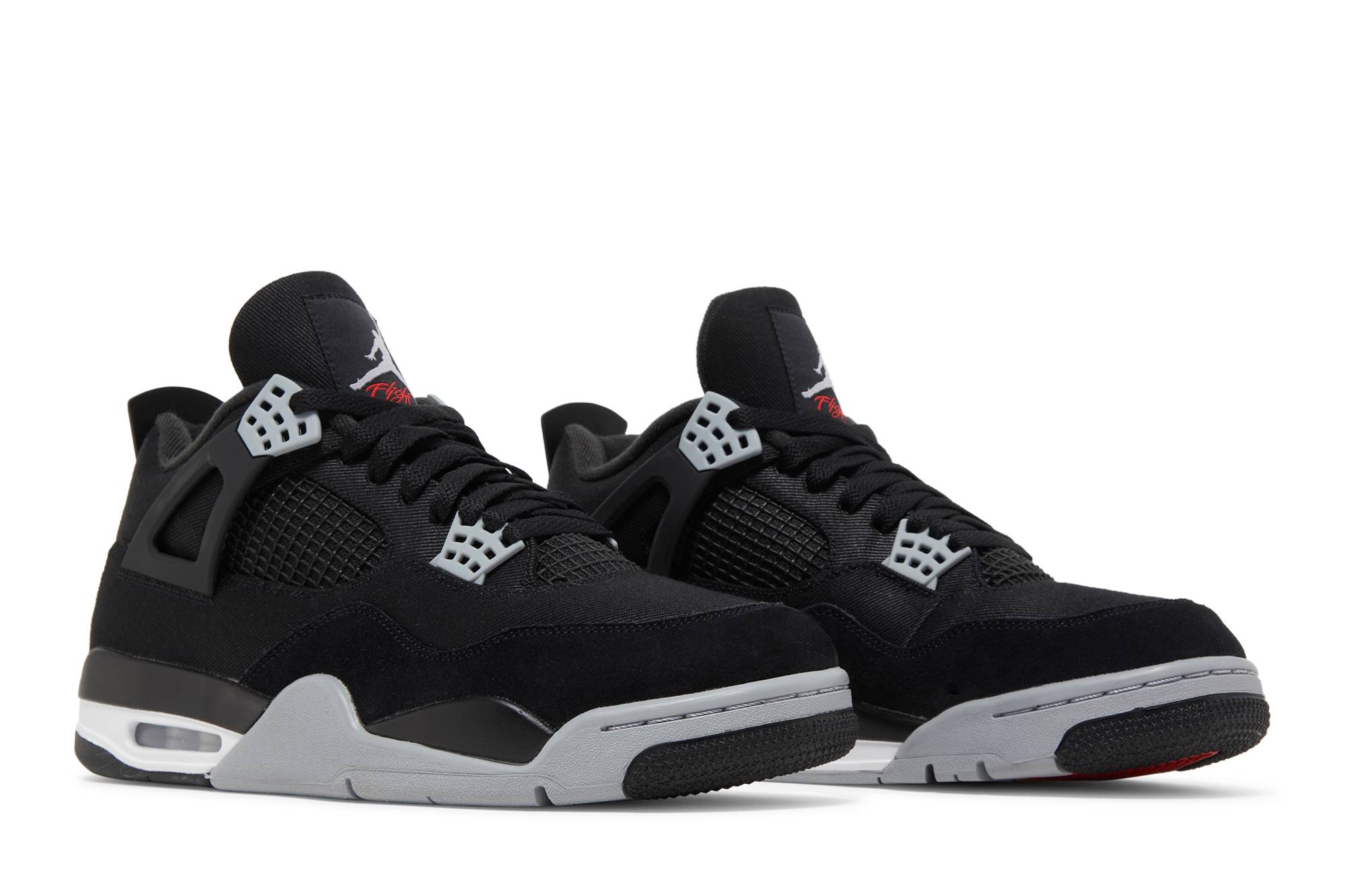 Air Jordan 4 Retro SE Black Canvas DH7138-006 Nicesnk