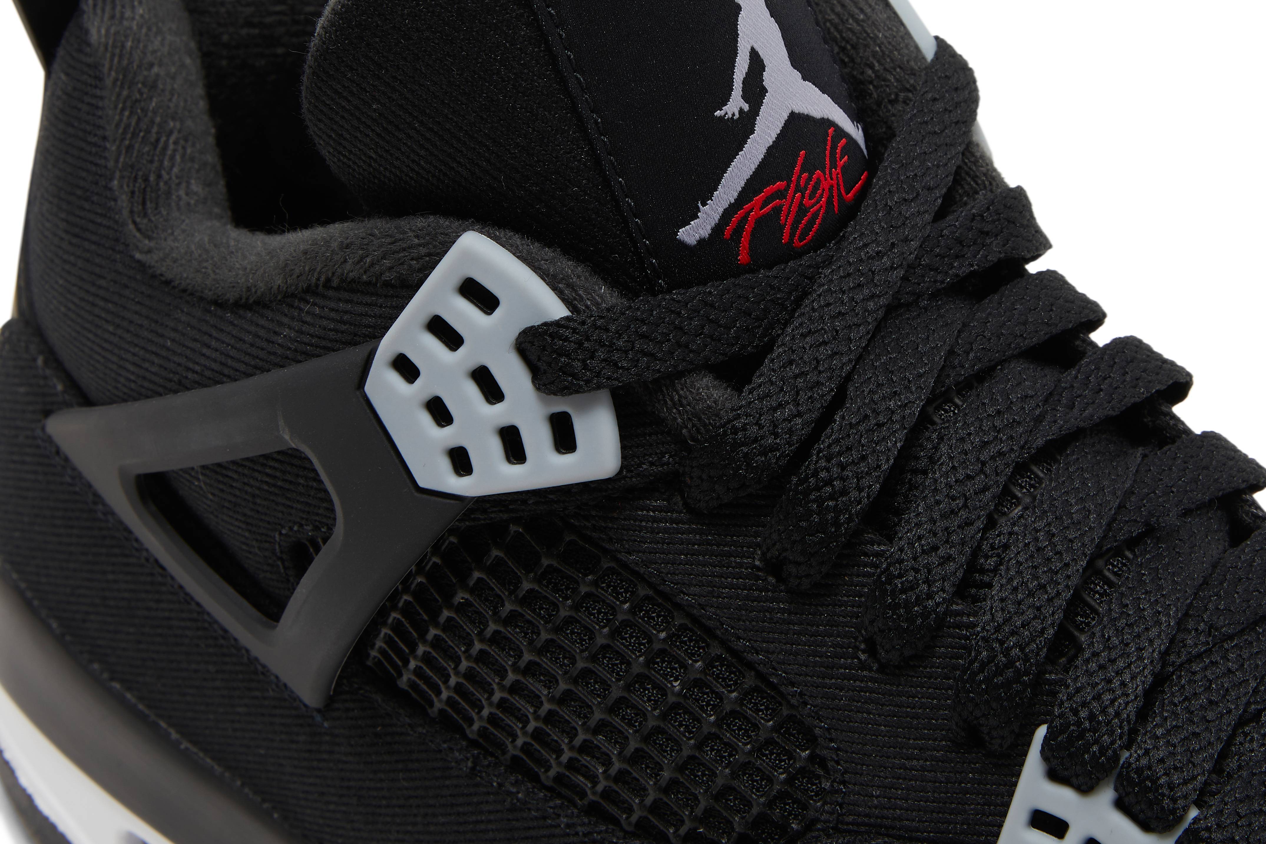 Air Jordan 4 Retro SE Black Canvas DH7138-006 Nicesnk