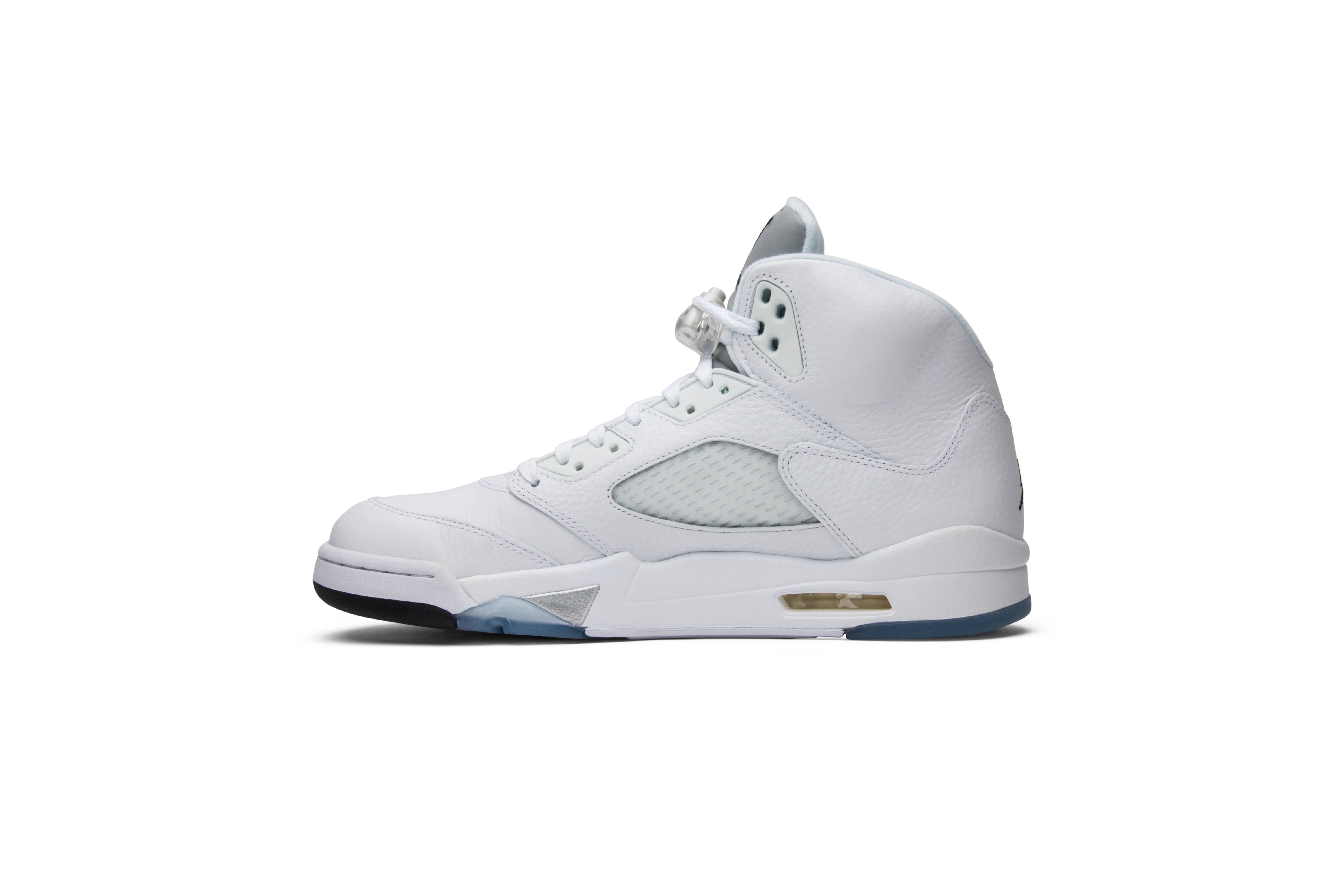 Air Jordan 5 Retro Metallic White 2015 136027-130 Nicesnk