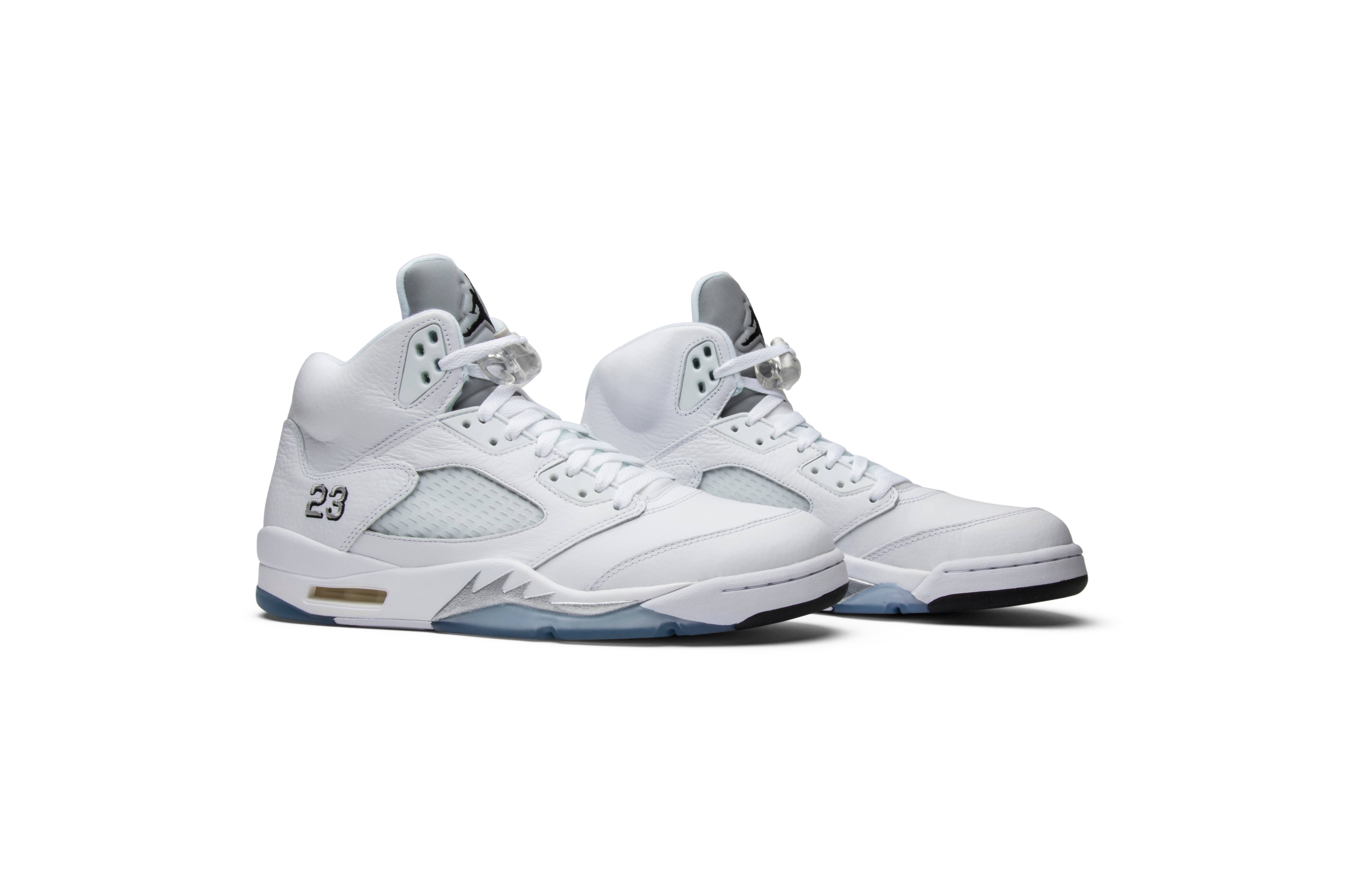 Air Jordan 5 Retro Metallic White 2015 136027-130 Nicesnk
